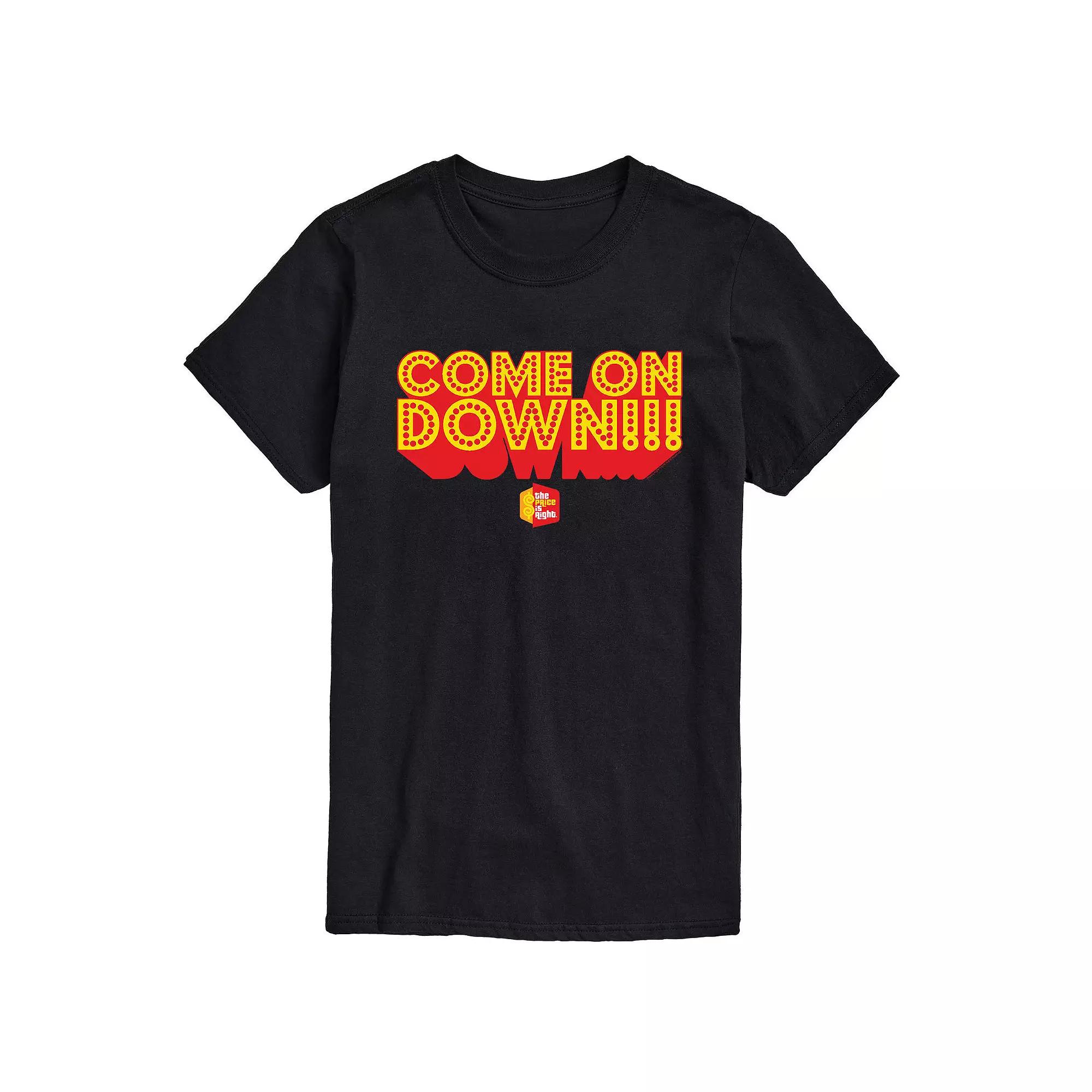 Men's The Price Is Right "Come On Down!!!" Tee,  Product Image