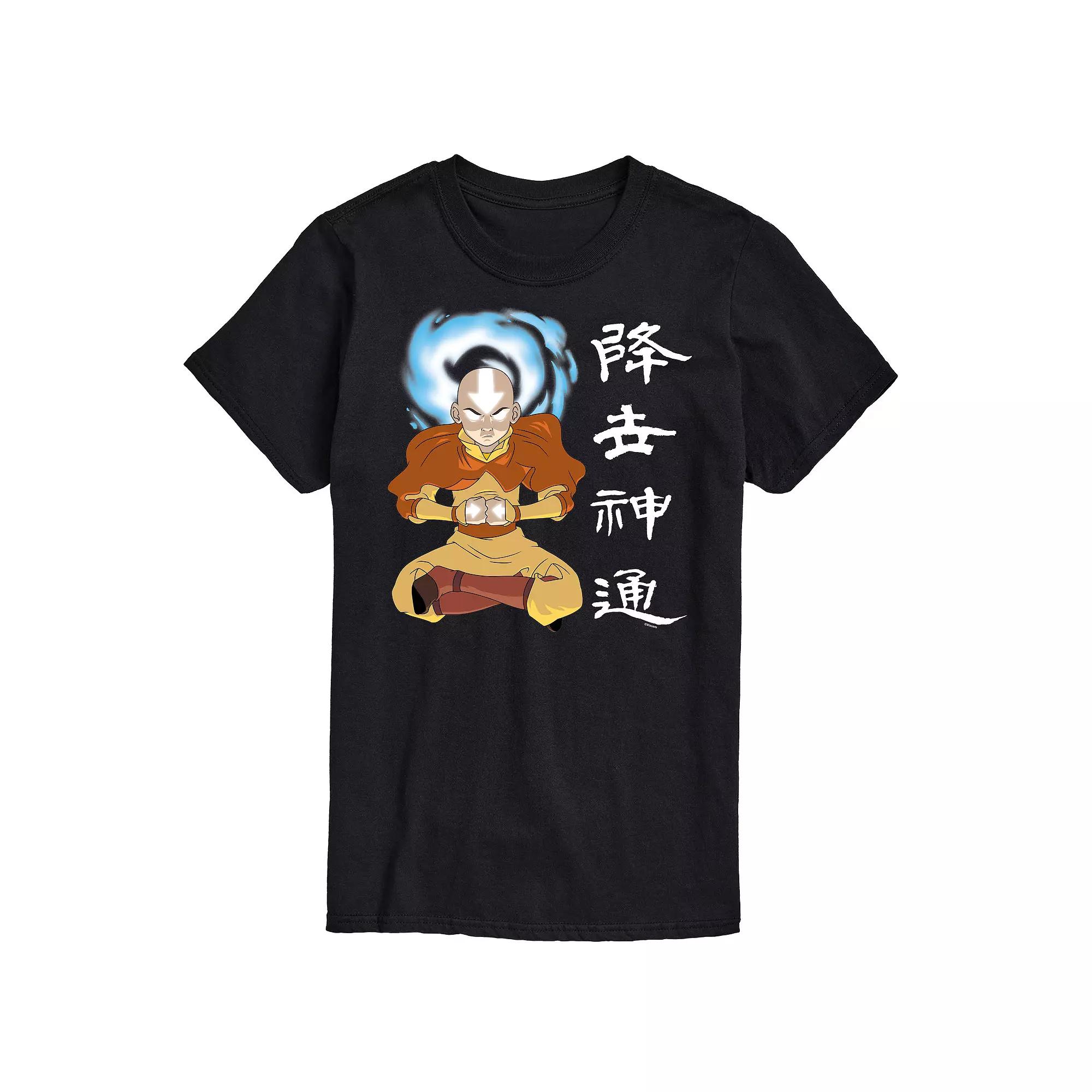 Big & Tall Avatar The Last Airbender AANG Graphic Tee, Men's,  Product Image
