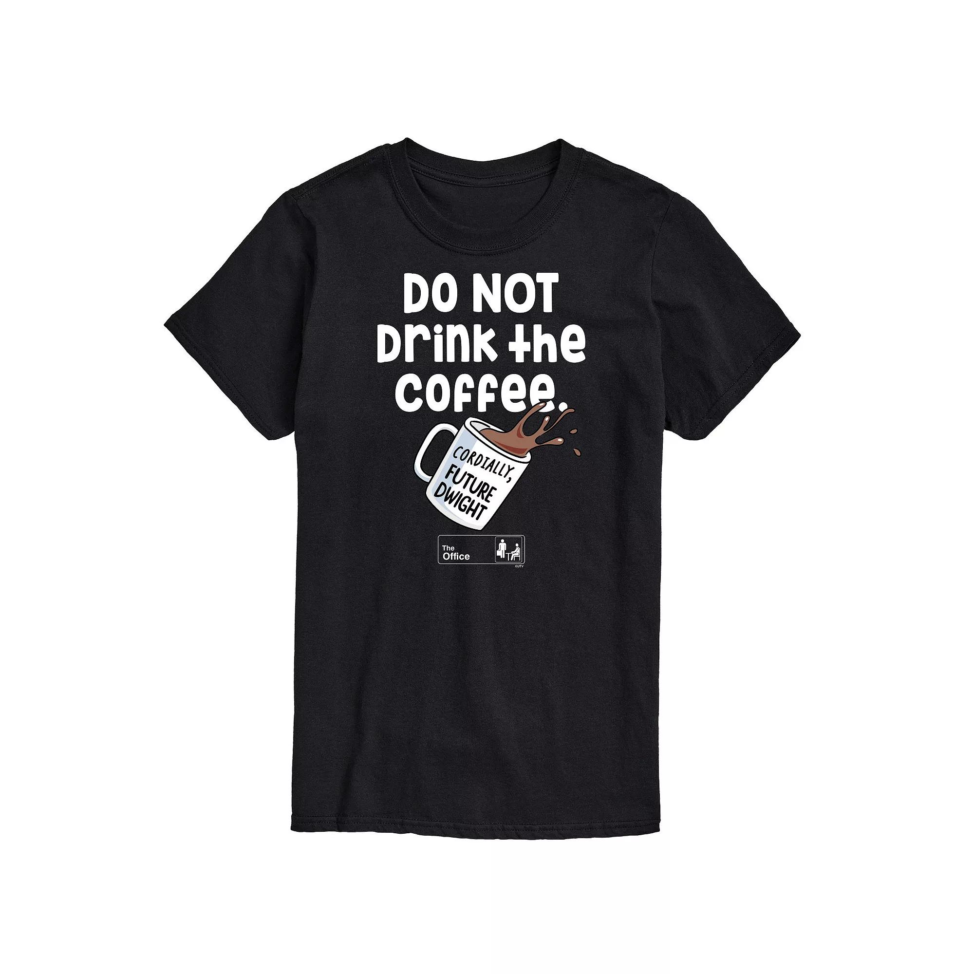 Men's The Office Dont Drink The Coffee Tee,  Product Image