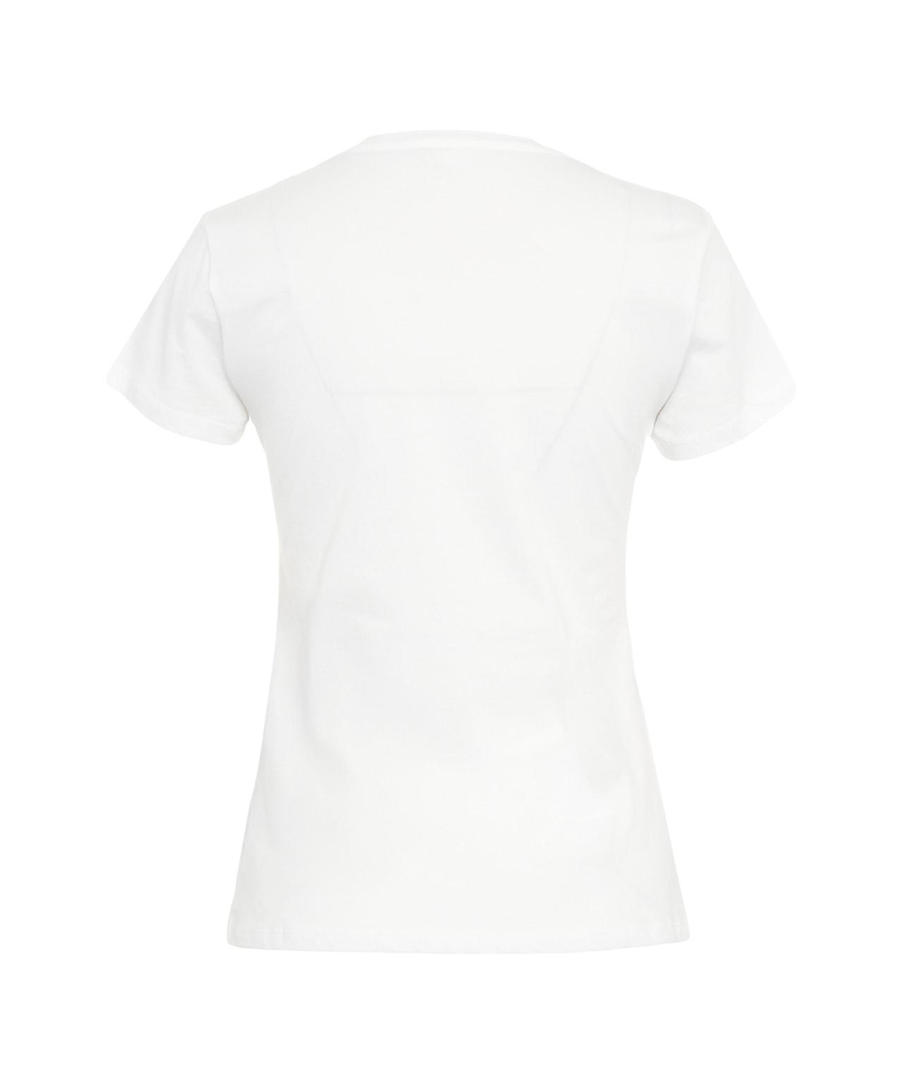 T-shirt with print and rhinestones Product Image