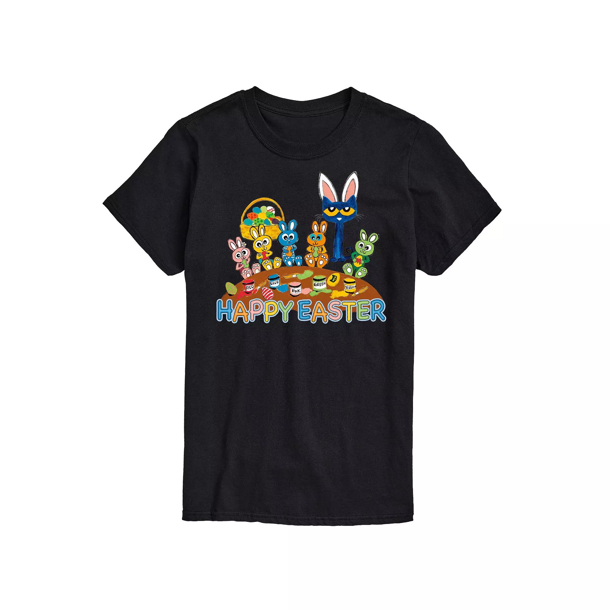 Big & Tall Pete The Cat Happy Easter Tee, Men's,  Product Image