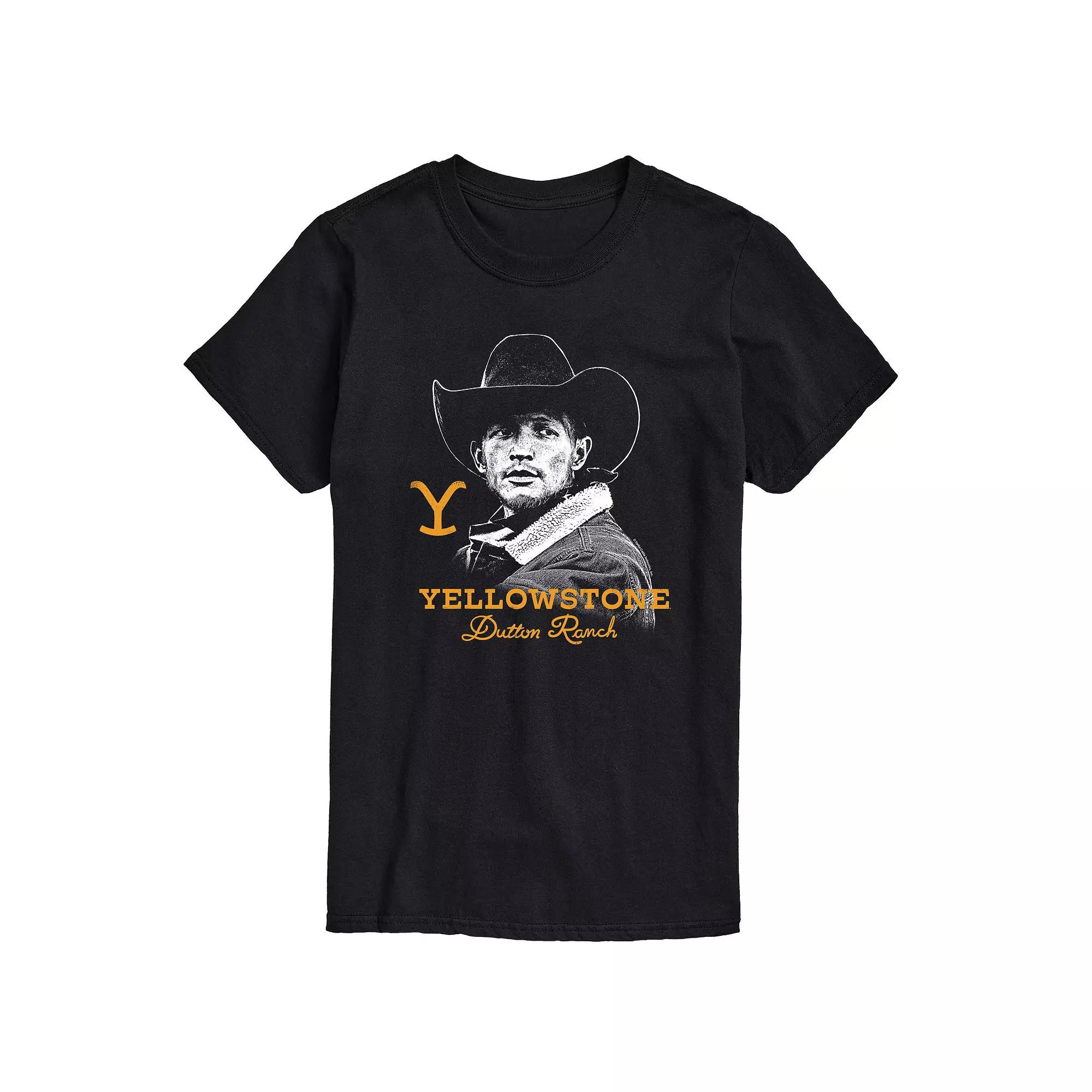 Big & Tall Yellowstone Jimmy Portrait Graphic Tee, Men's,  Product Image