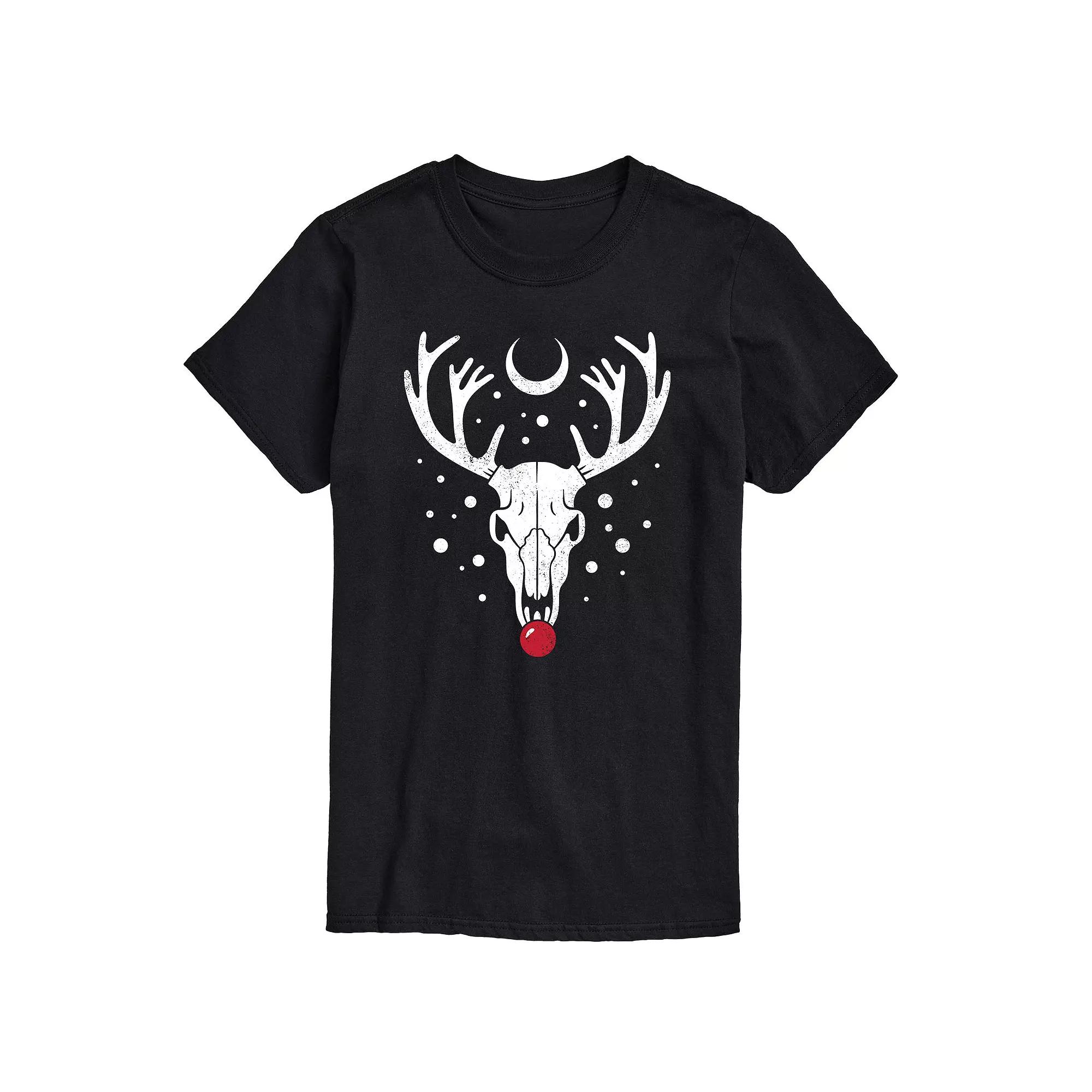 Men's Reindeer Skull Tee,  Product Image