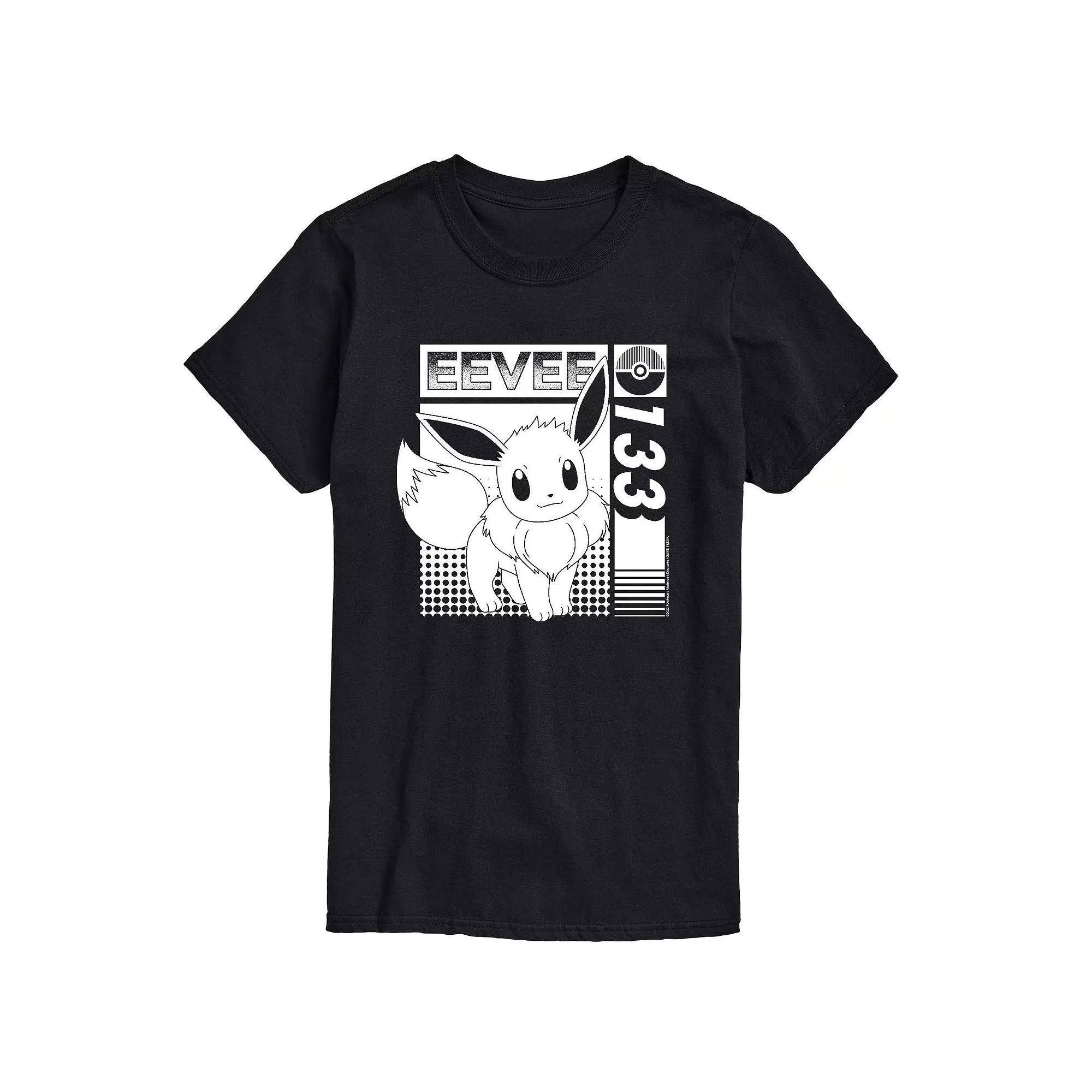 Big & Tall Pokemon Eevee 133 Tee, Men's,  Product Image