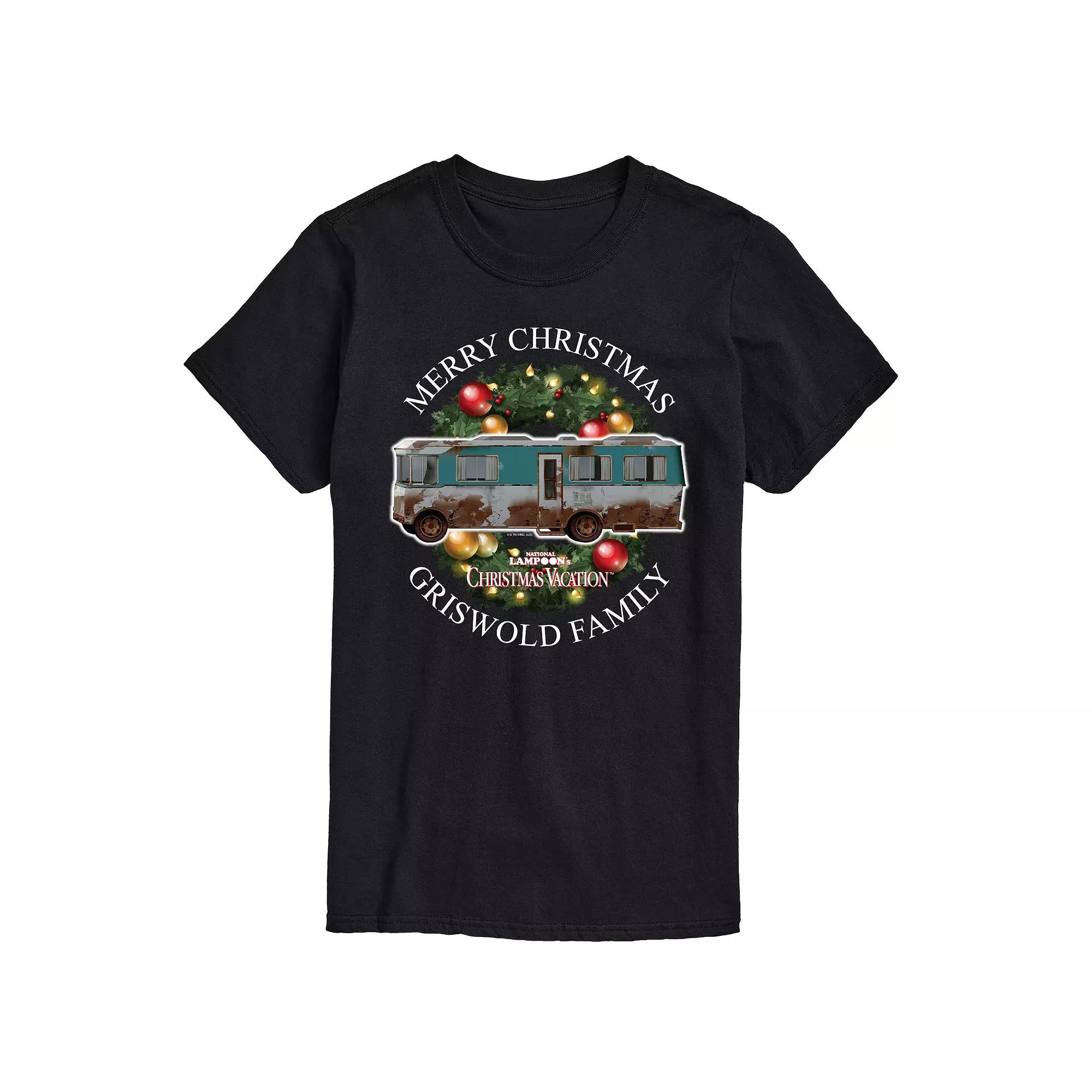 Men's National Lampoon's Christmas Vacation Merry Christmas Graphic Tee,  Product Image