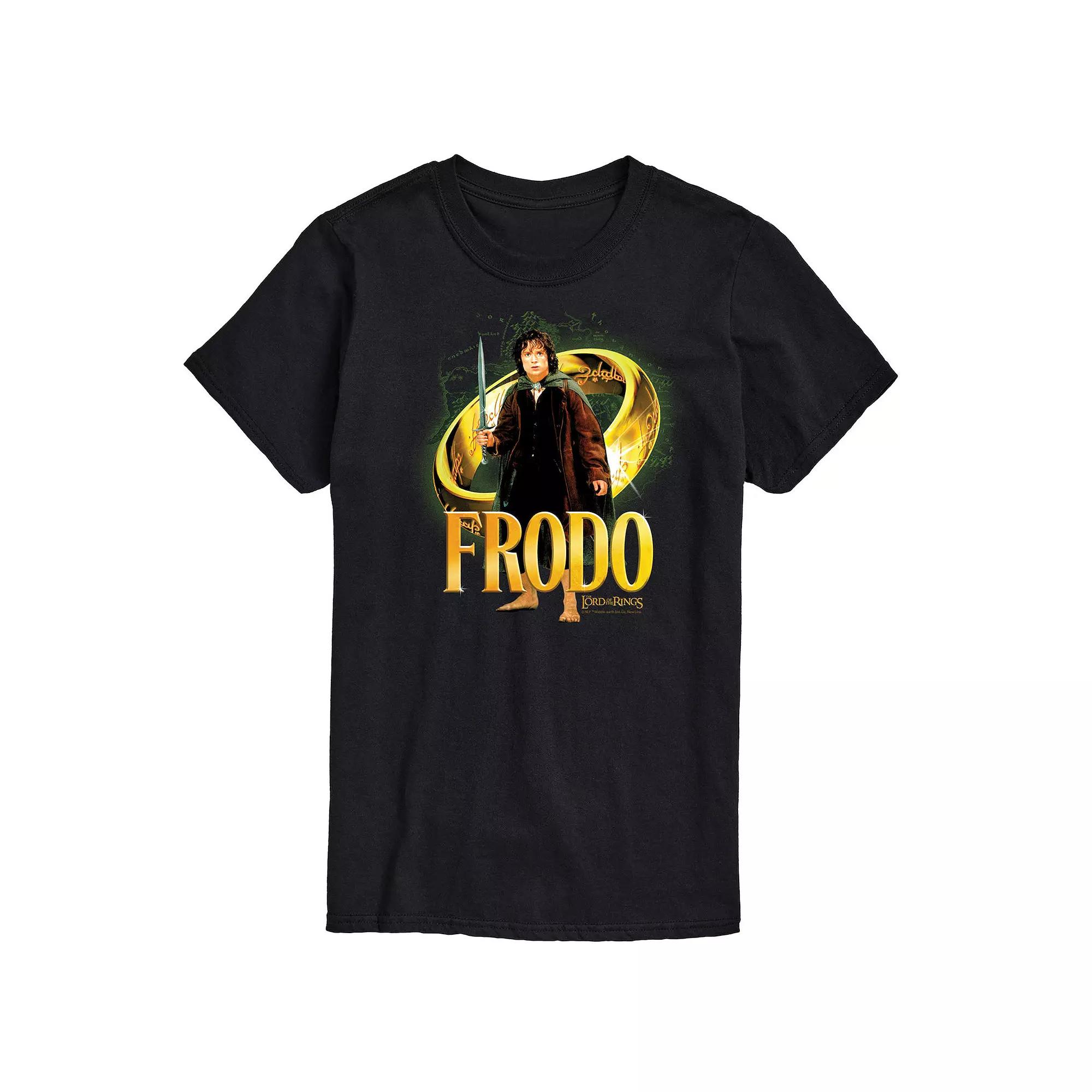 Men's The Lord Of The Rings Frodo Baggins Ring Graphic Tee,  Product Image