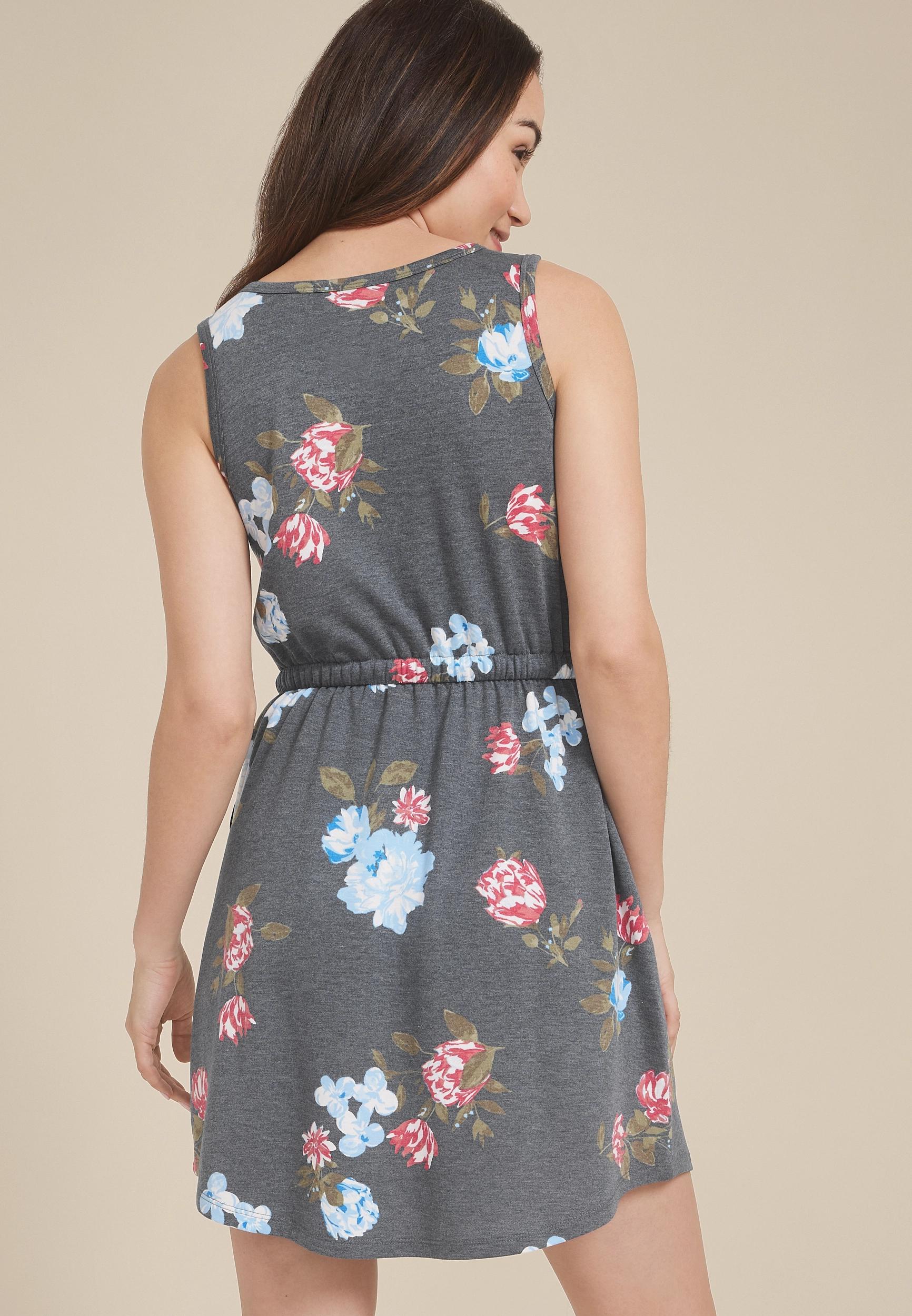 24/7 Clara Floral Dress Product Image