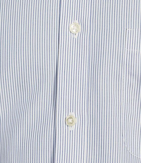 Gold Label Roundtree & Yorke Big & Tall Non-Iron Pinstripe Sport Shirt Product Image