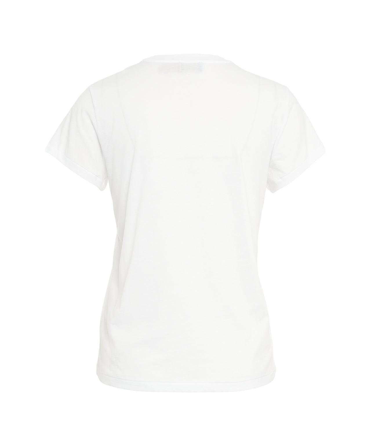T-shirt with logo embroidery Product Image