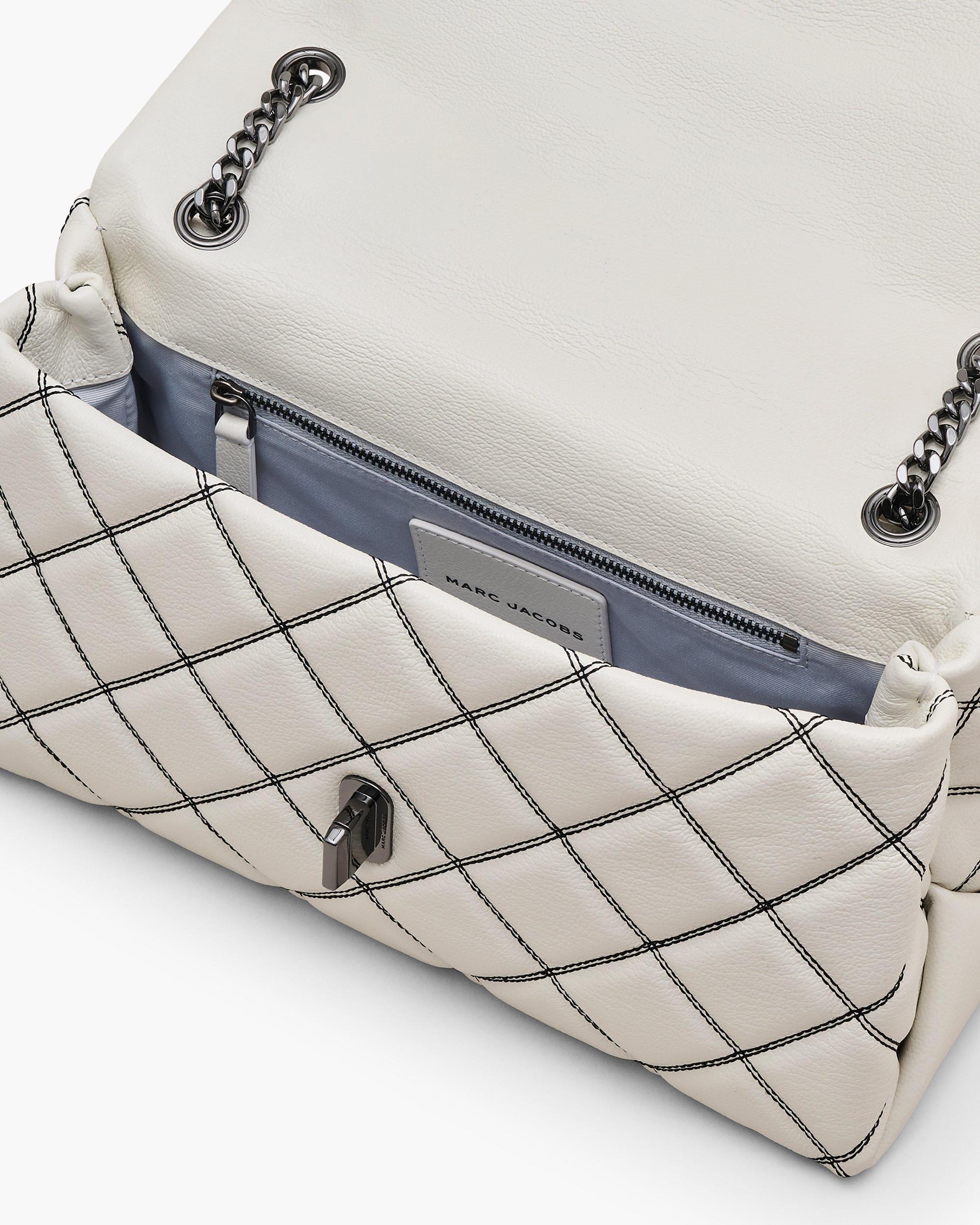 The Bi-Color Quilted Dual Convertible Shoulder Bag Product Image