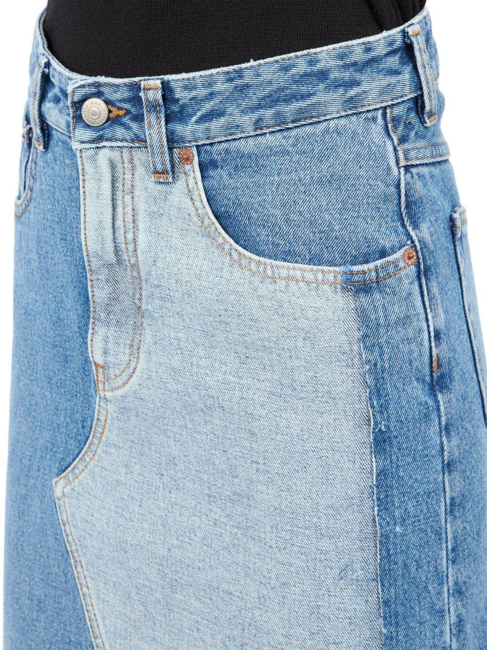 cotton denim skirt Product Image