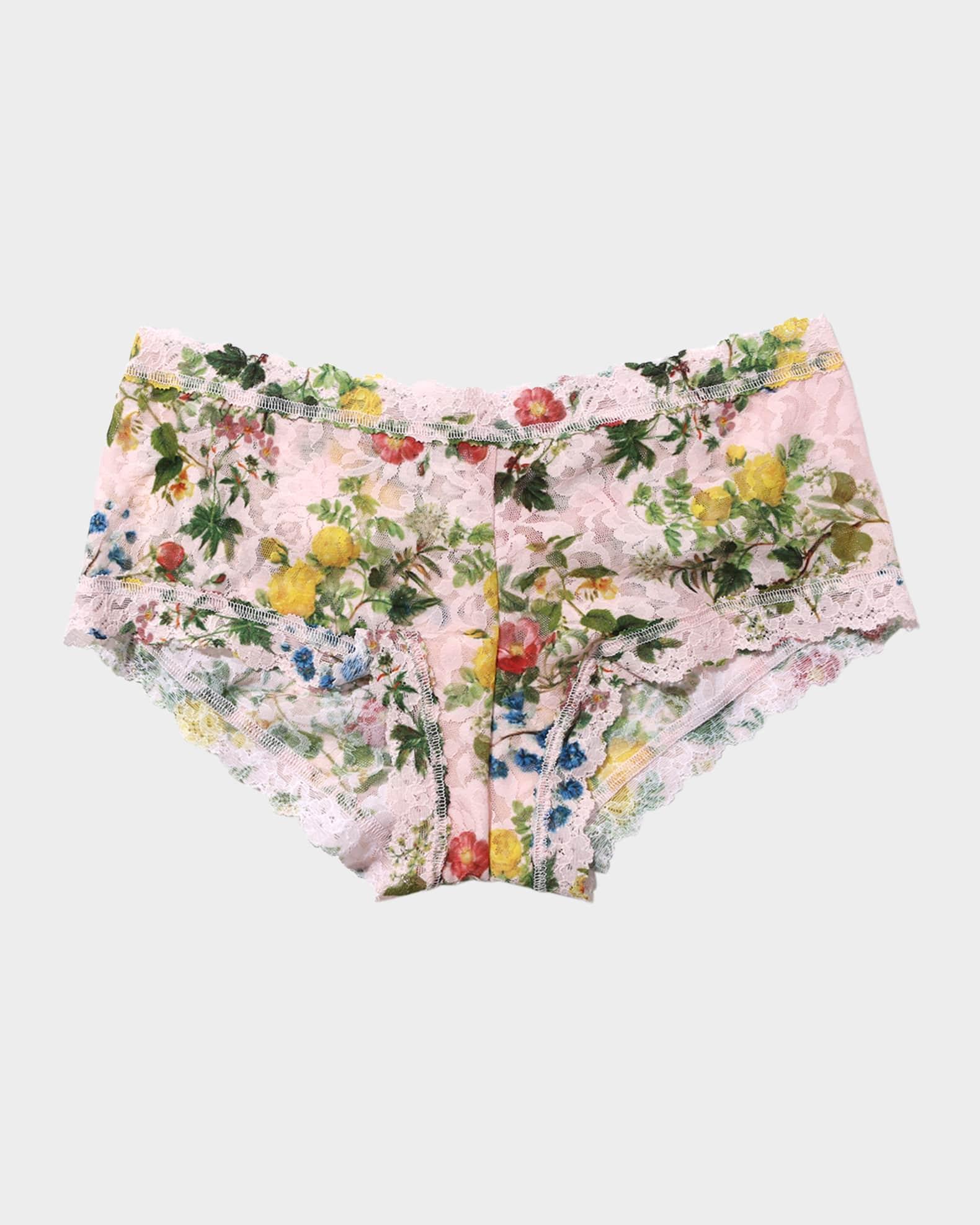 Printed Signature Lace Boyshorts Product Image