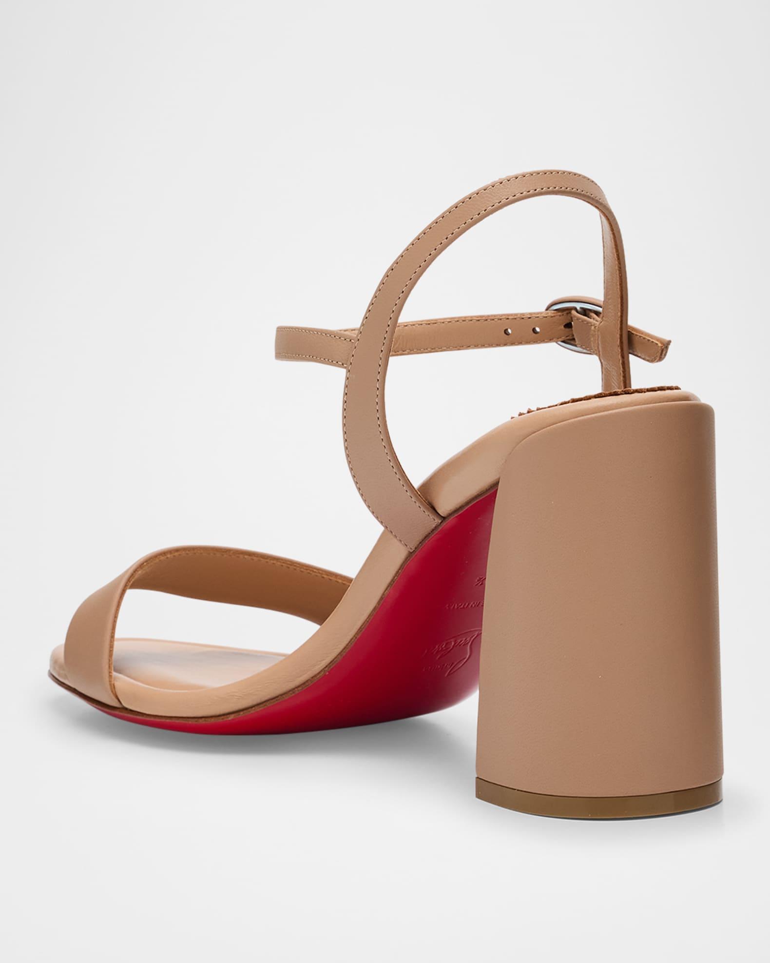 Miss Jane Red Sole Ankle-Strap Sandals Product Image
