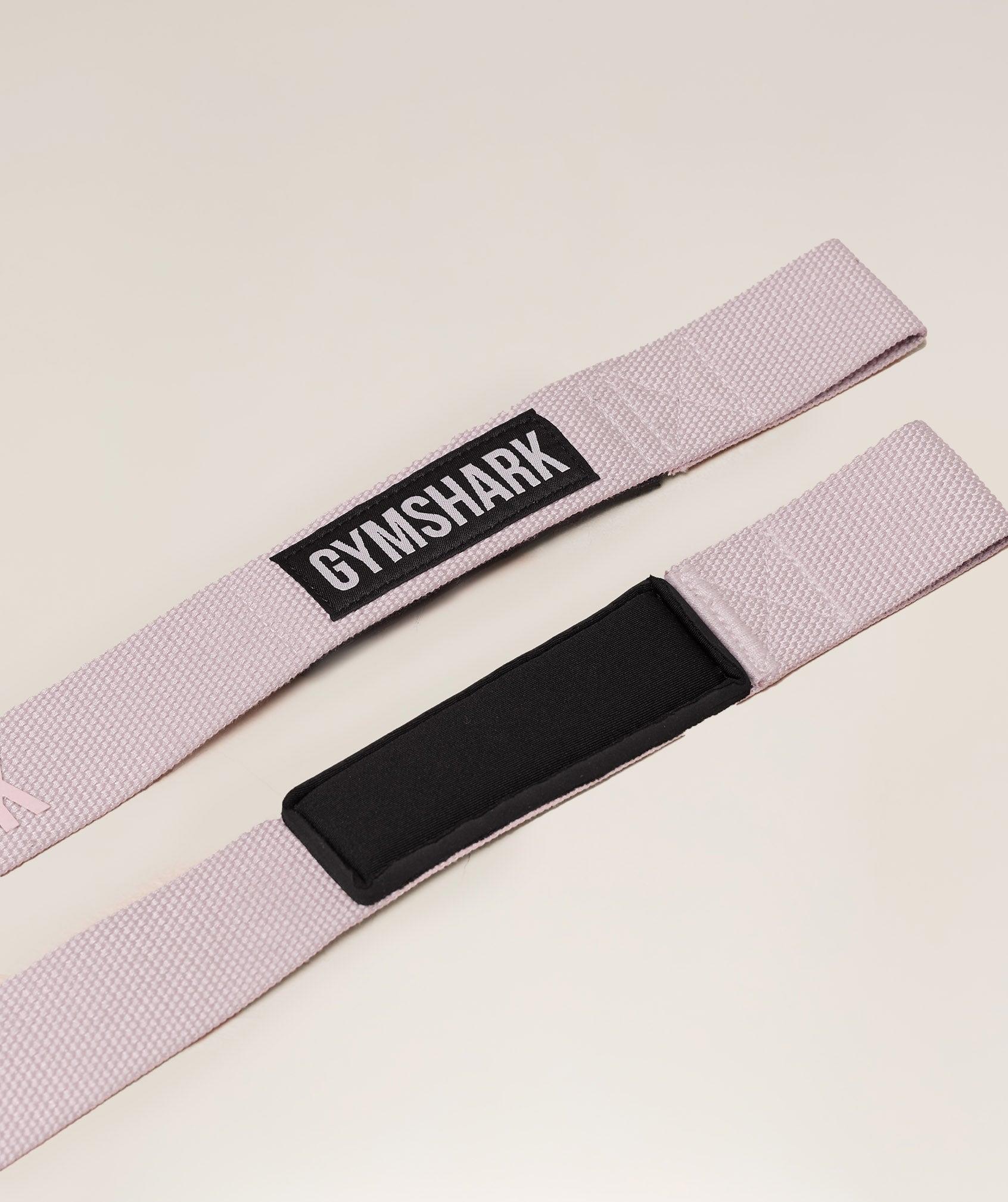 Gymshark Silicone Lifting Straps - Ice Pink Unisex Product Image