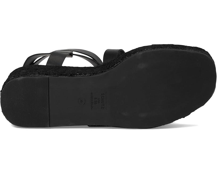 Ellna Cross-band Wedge Sandals Product Image