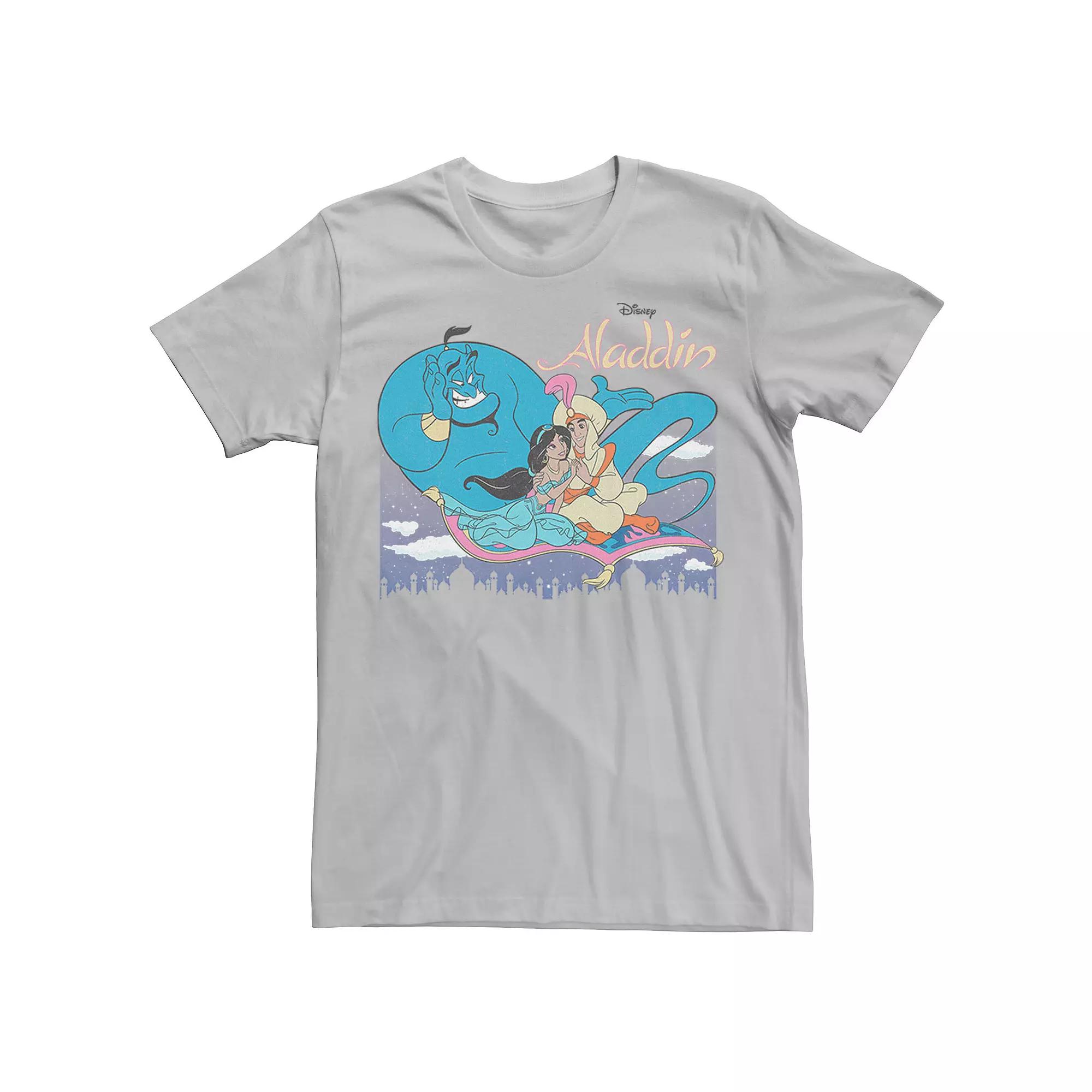 Disney's Aladdin Men's Group Shot Logo Tee,  Product Image