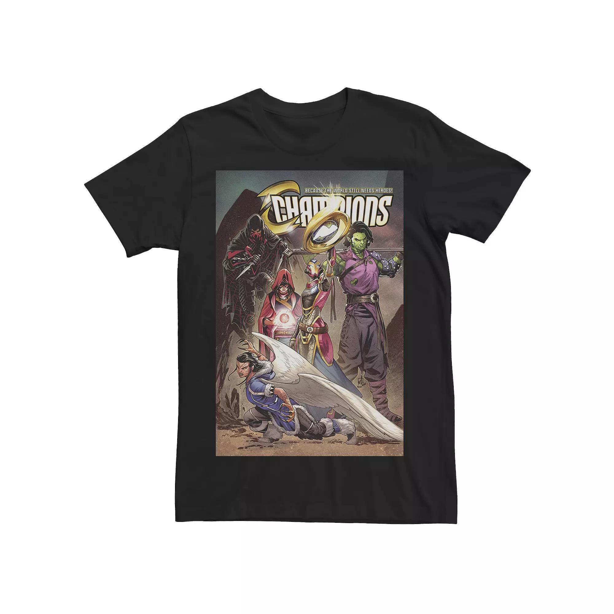 Men's Marvel Luke Cage Brain Bomb Comic Cover Graphic Tee,  Product Image