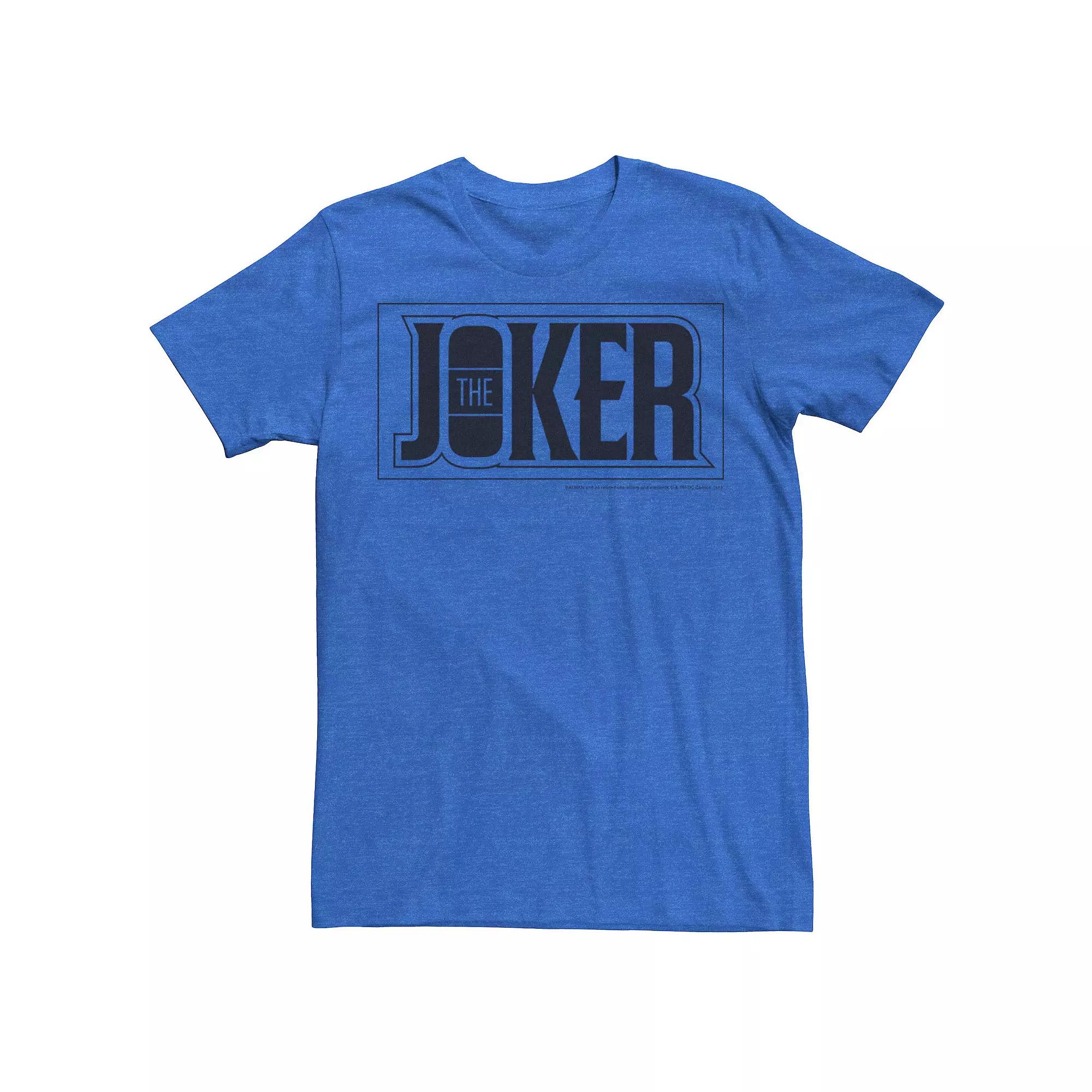 Men's DC Comics The Joker Cards Pocket Graphic Tee,  Product Image