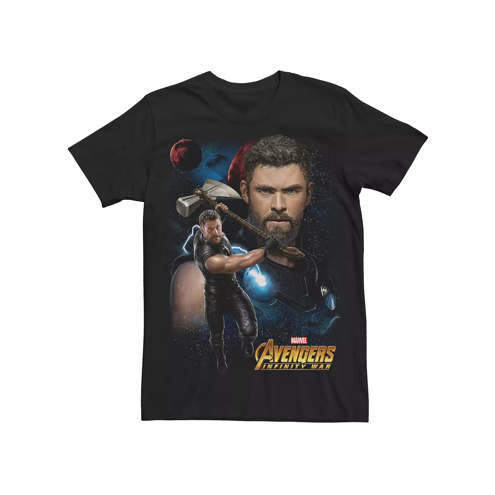 Men's Avengers Infinity War Thor Tee,  Product Image