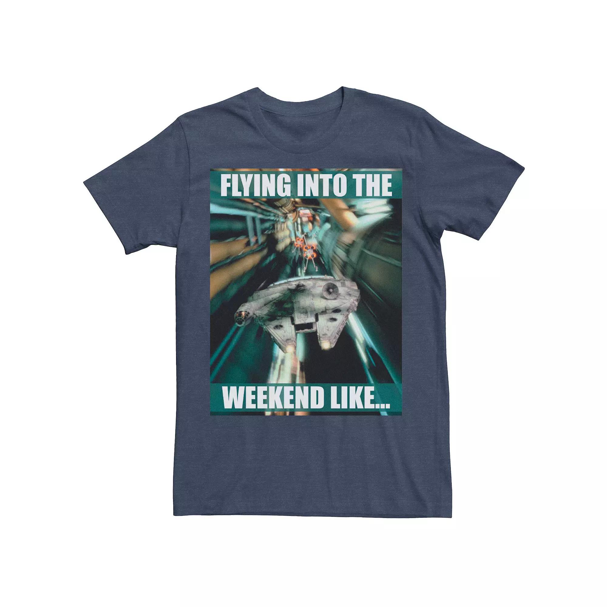 Men's Marvel Avengers Thor & Captain America Holiday Tee,  Product Image