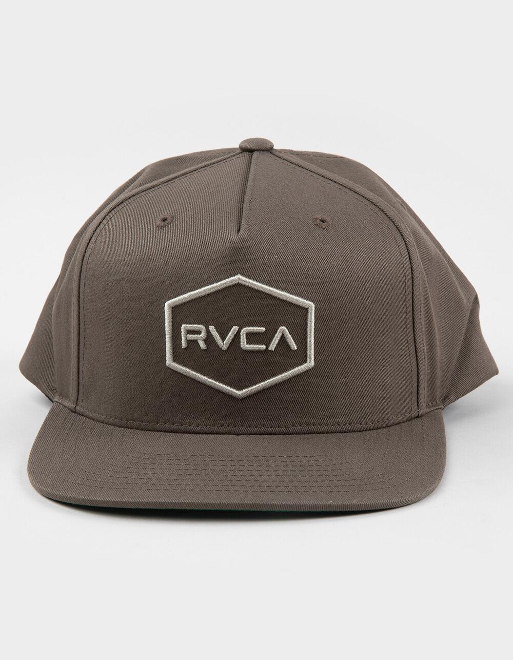 RVCA Commonwealth Snapback Hat - MUSHROOM Product Image