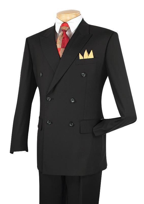 Classic Boy Suit 5 Piece Set Black Boys Product Image