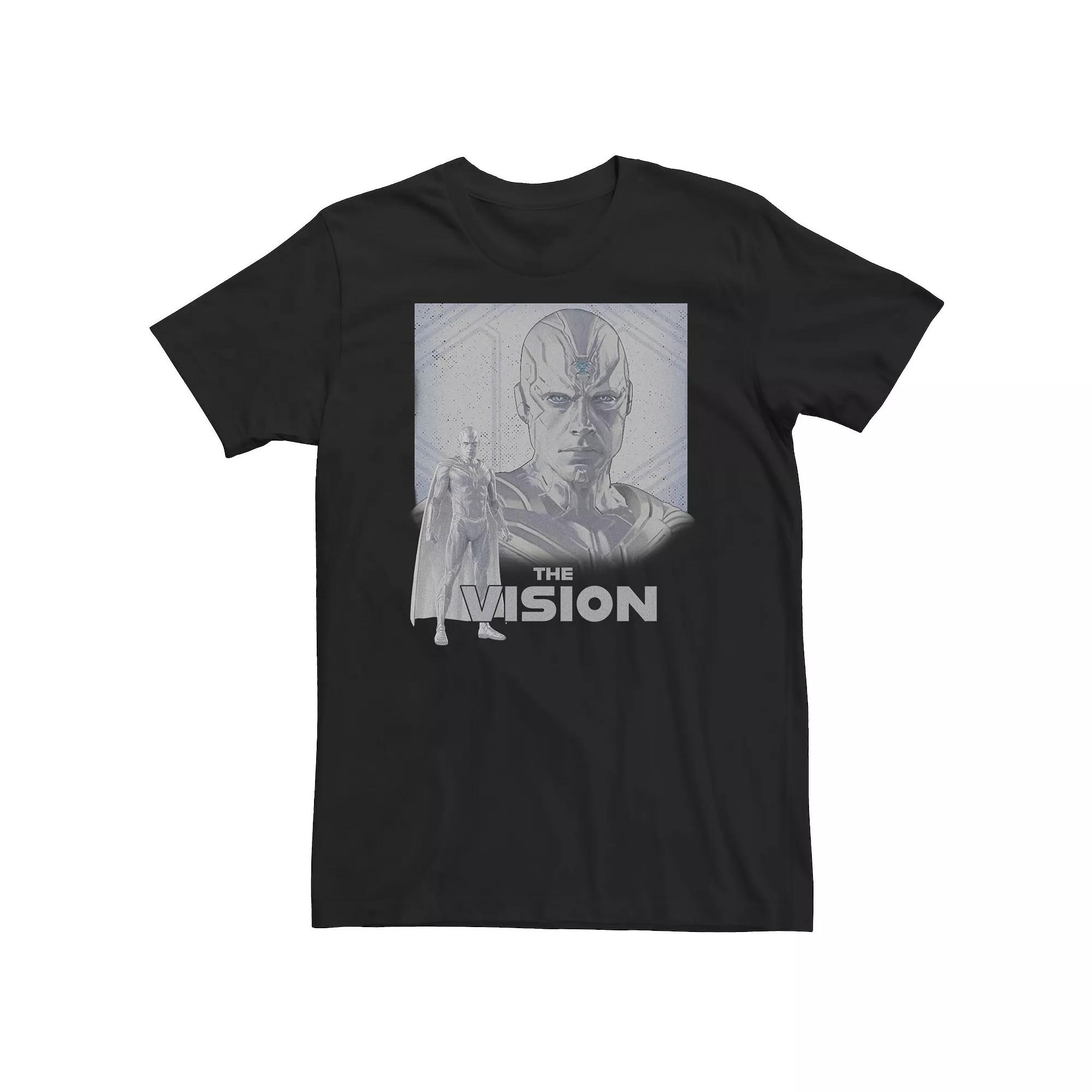 Big & Tall Marvel WandaVision Vision The Sentient Weapon Tee, Men's,  Product Image
