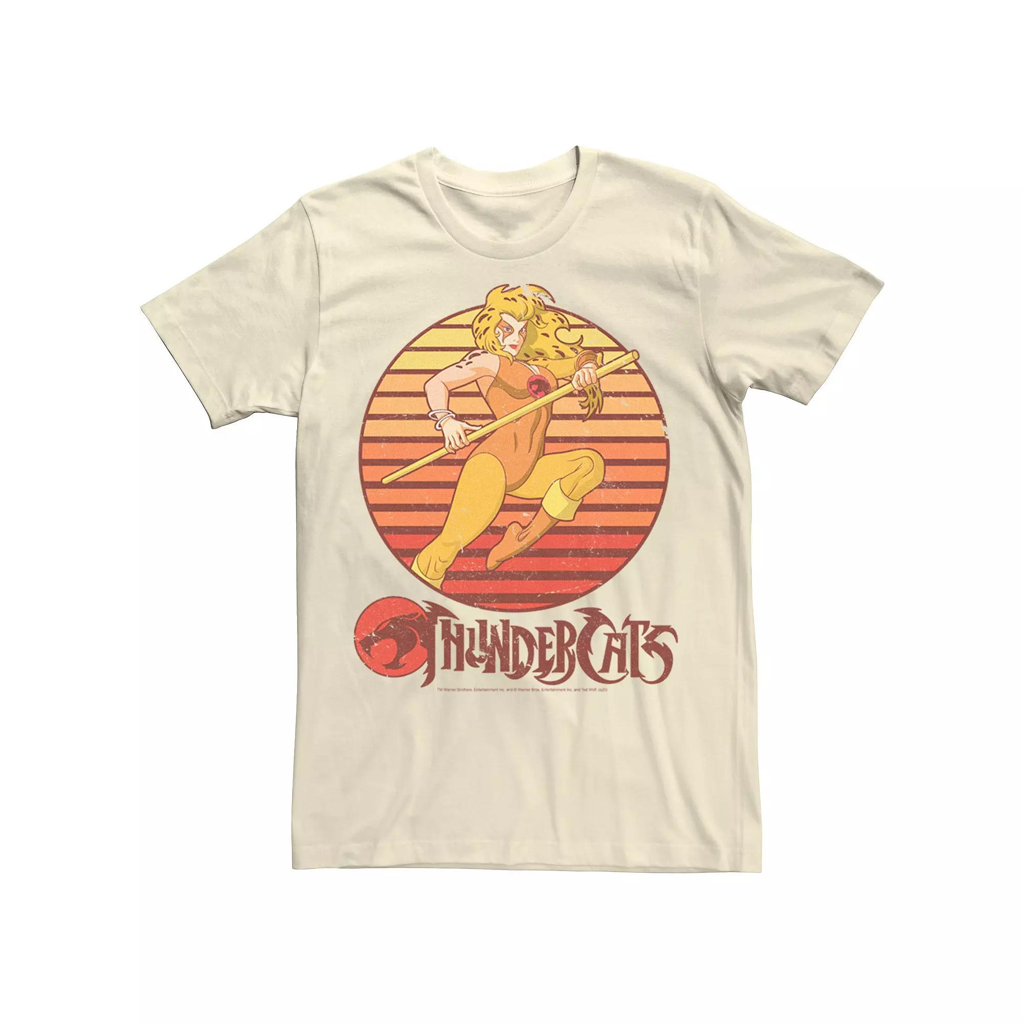 Men's Thundercats Cheetara Retro Sunset Tee,  Product Image