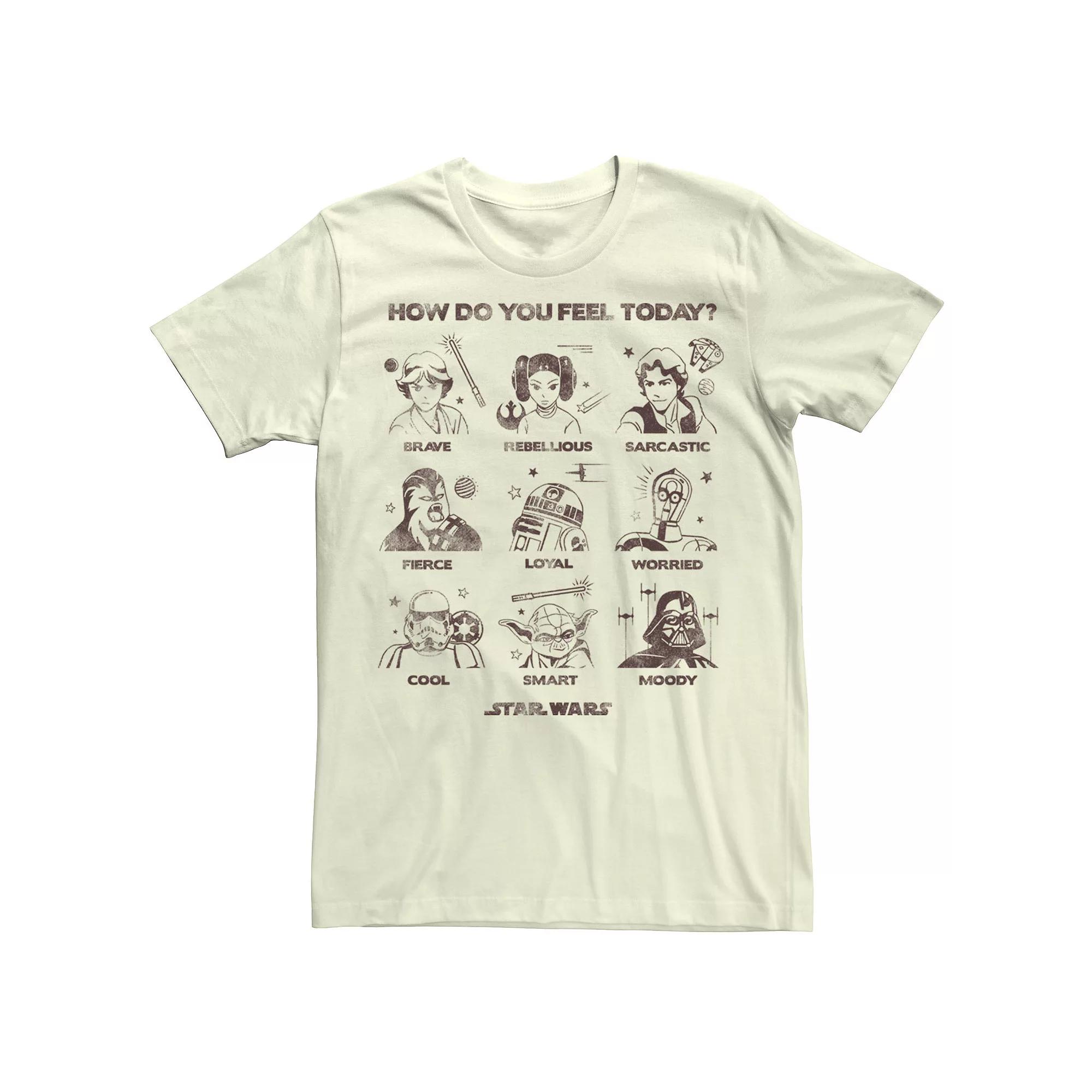 Men's Star Wars Feelings Group Poster Tee,  Product Image