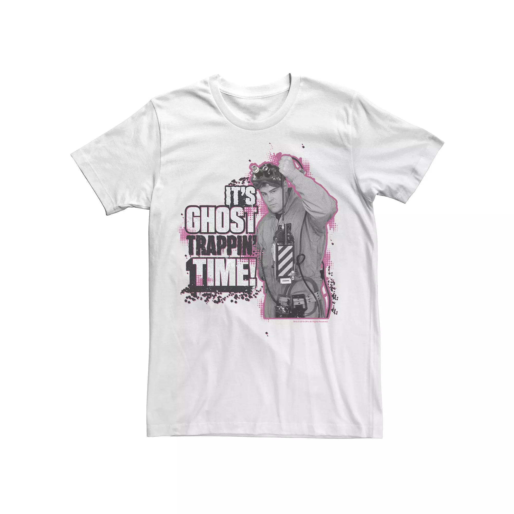 Men's Ghostbusters "It's Ghost Trappin' Time" Tee, Size: XXL, White Product Image