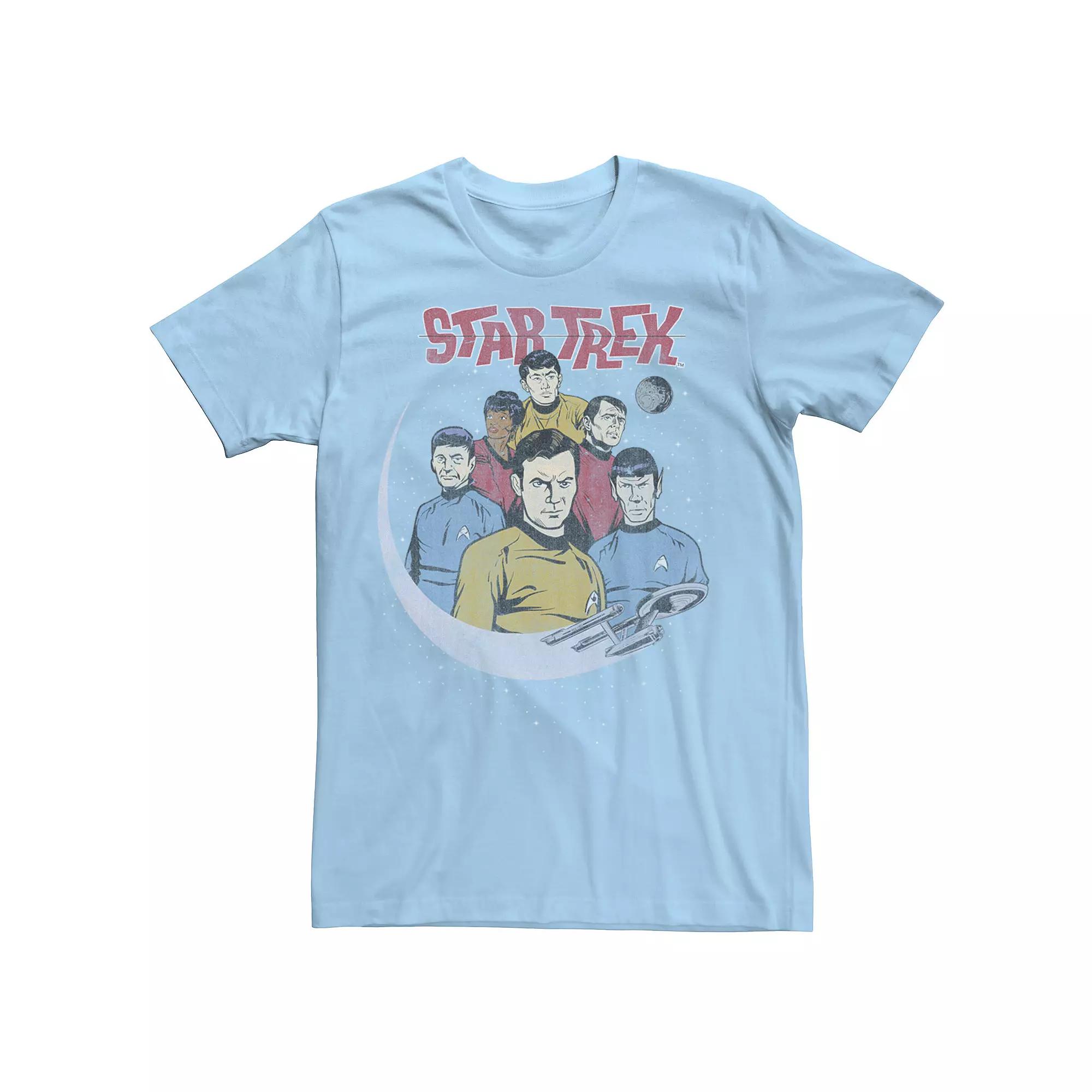 Men's Star Trek The Original Series Group Shot Vintage Poster Tee,  Product Image