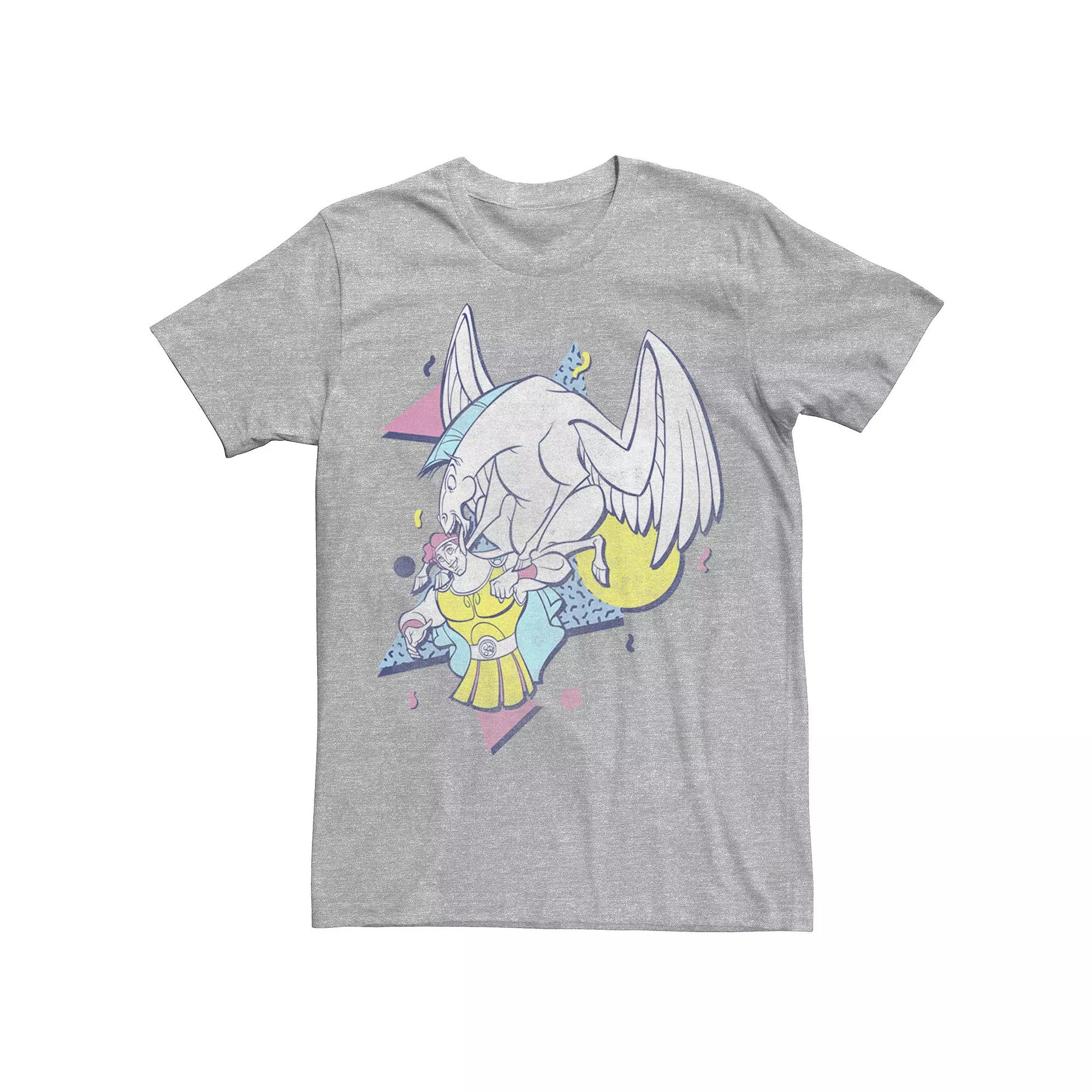 Disney's Hercules And Pegasus Men's 90 Pop Art Tee,  Product Image