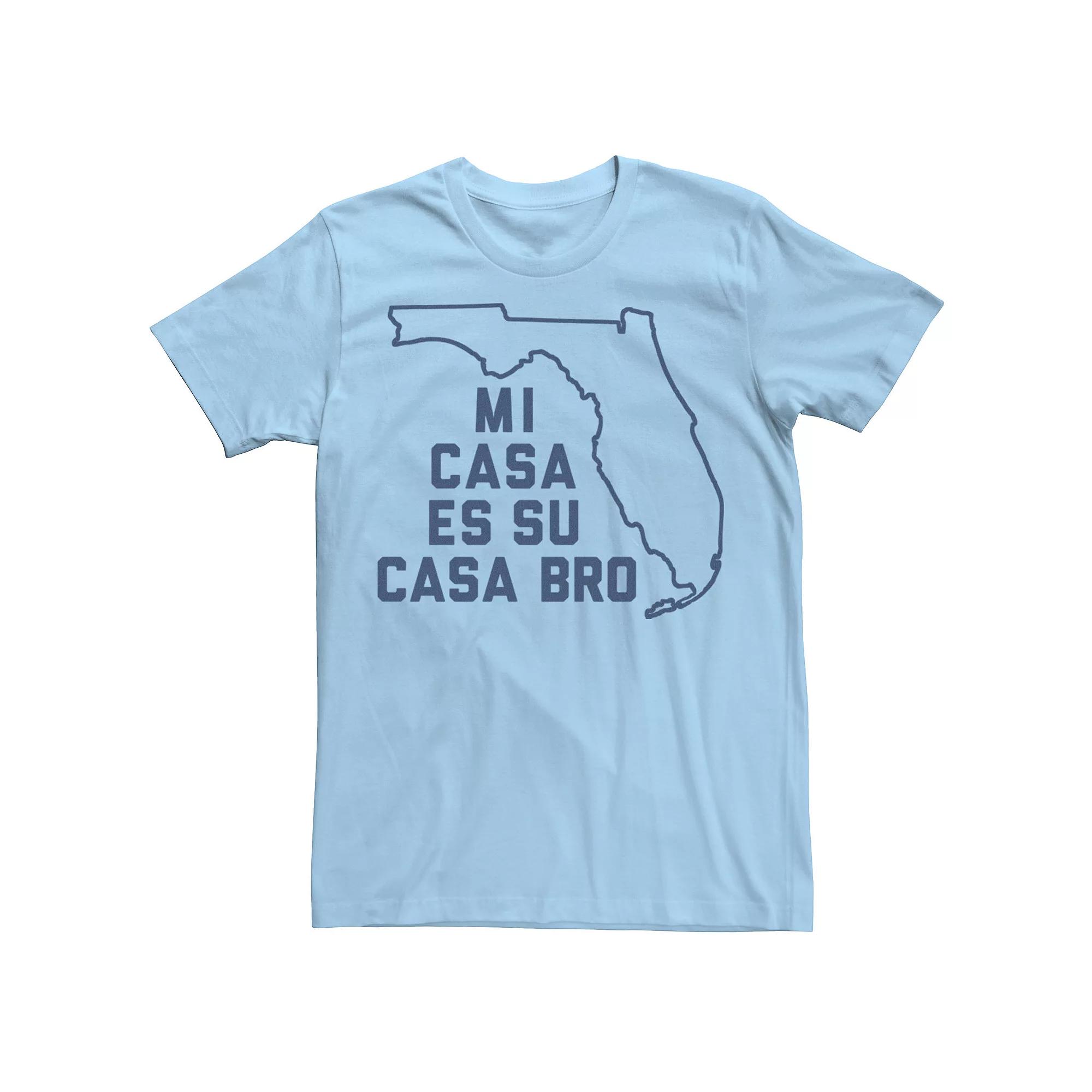 Men's Mi Casa Es Su Casa Bro Florida Hometown Graphic Tee,  Product Image