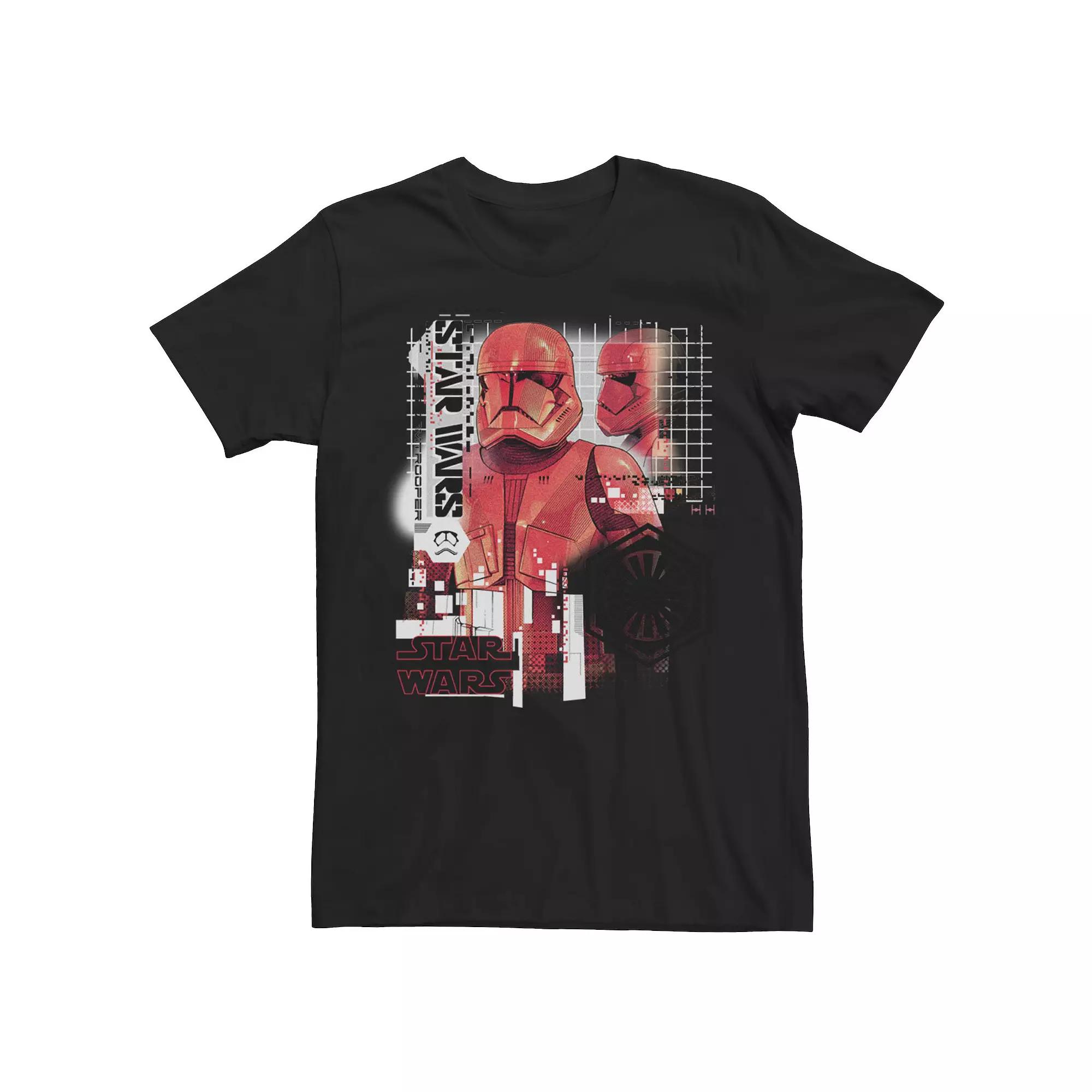 Men's Star Wars Red Trooper Schematic Tee,  Product Image