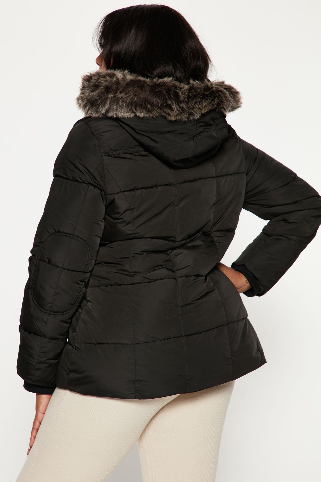 Cool Vibes Puffer Coat - Black Female Product Image