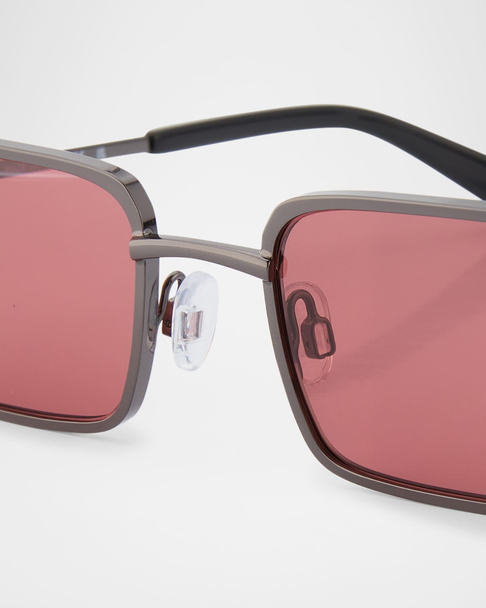 Men's Loa Metal Rectangle Sunglasses Product Image