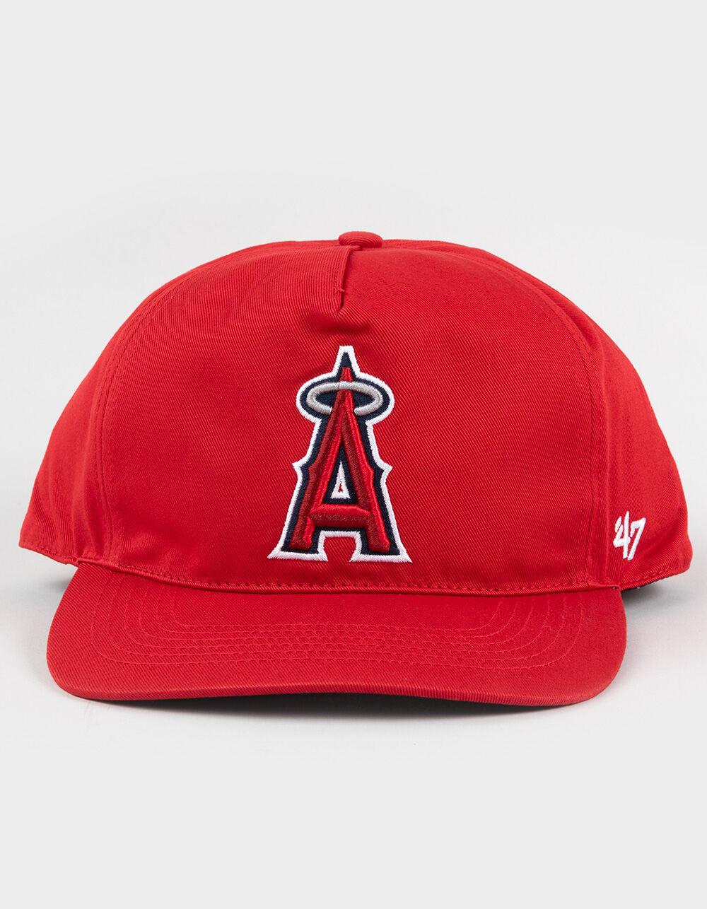 47 BRAND Los Angeles Angels '47 Hitch Snapback Hat - RED Product Image
