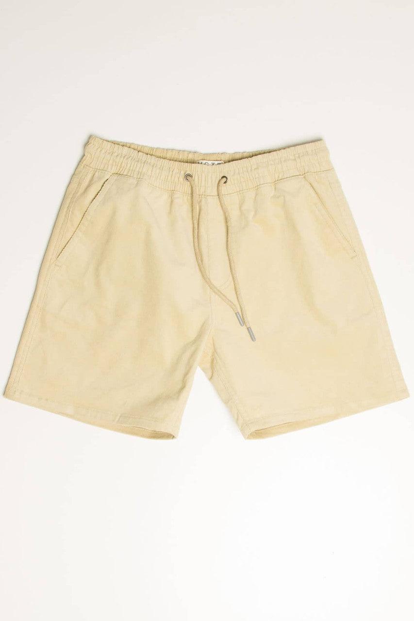 Pale Khaki Corduroy Shorts Product Image