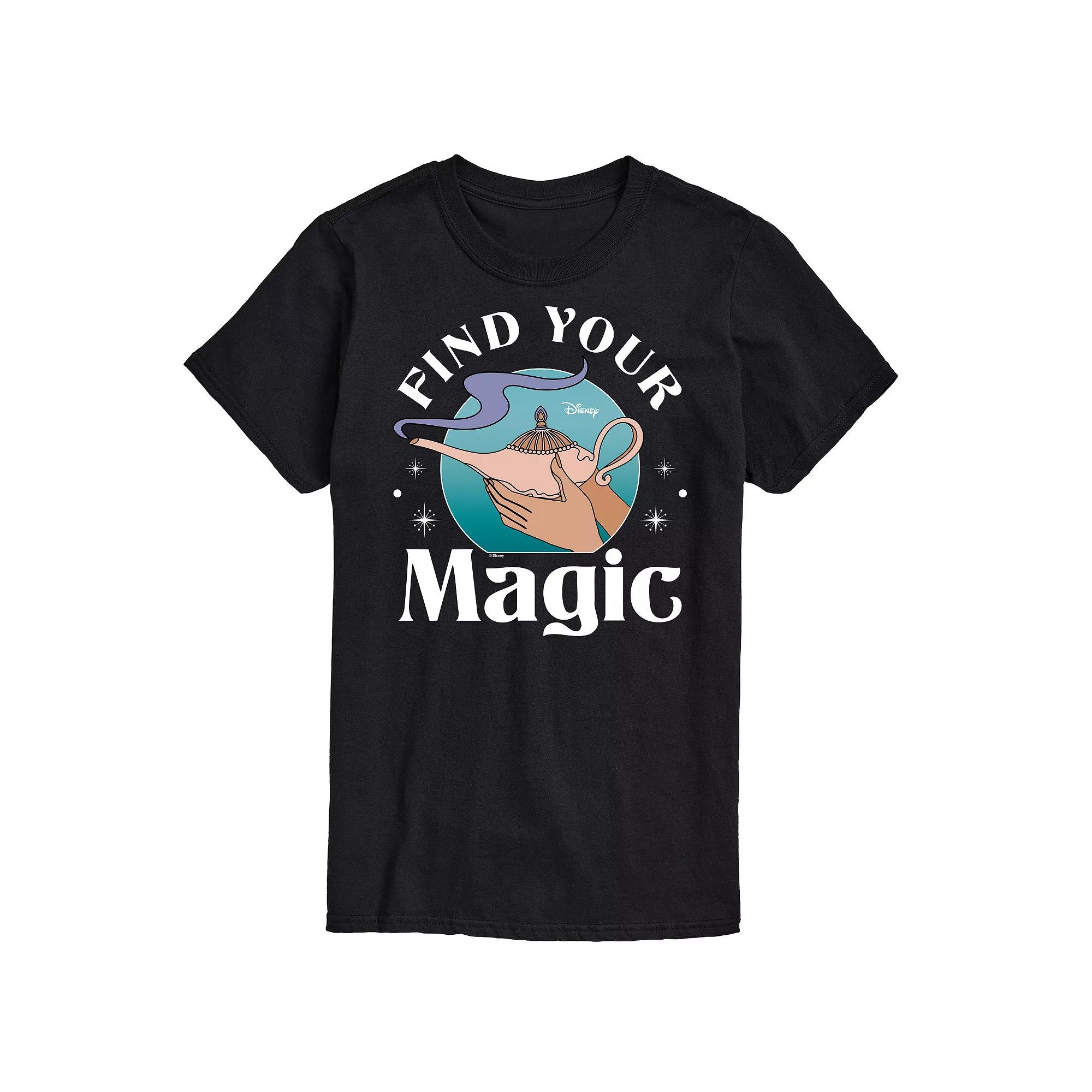 Disney Princess Big & Tall Find Your Magic Graphic Tee, Men's,  Product Image