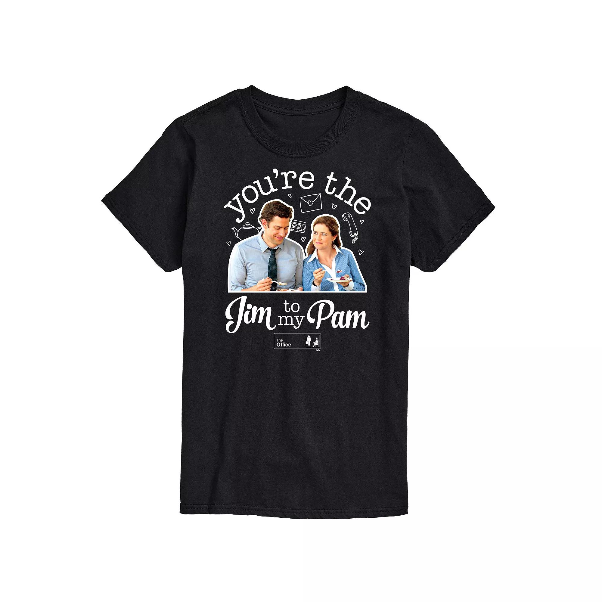 Men's The Office Jim To My Pam Tee,  Product Image