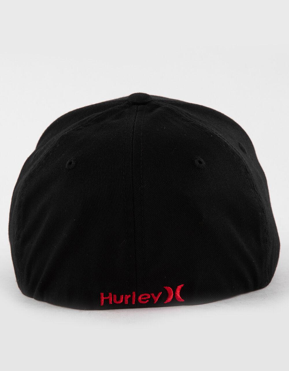 HURLEY Reflect Icon Flexfit Hat - BLACK COMBO Product Image