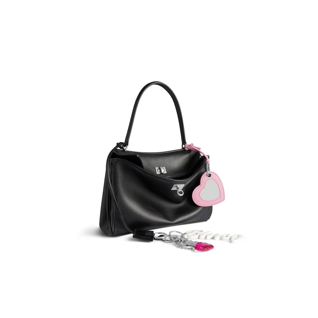 Women's Rodeo Handbag Small With One Charm in Black Product Image