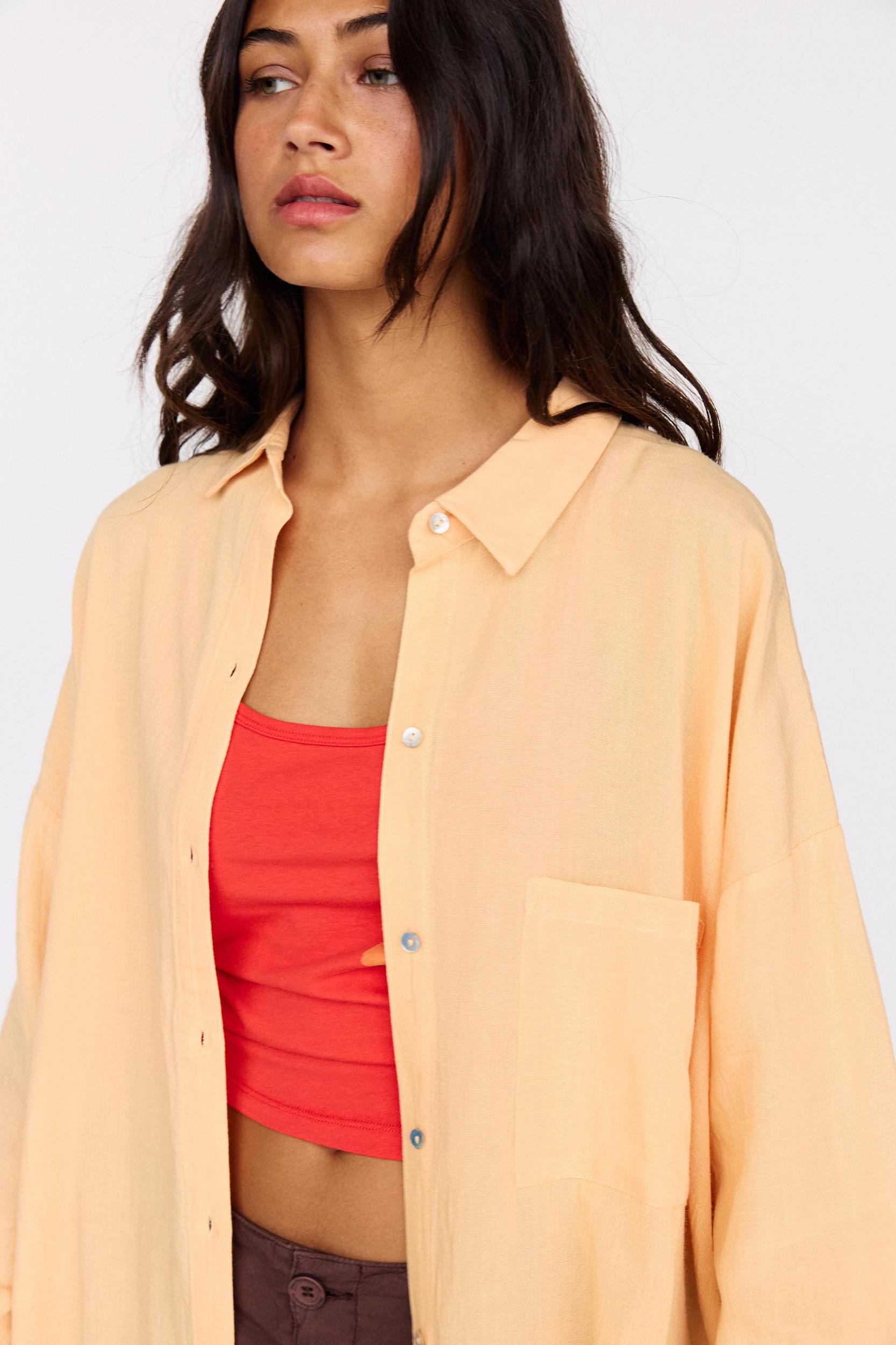 Rustic oversize shirt Product Image