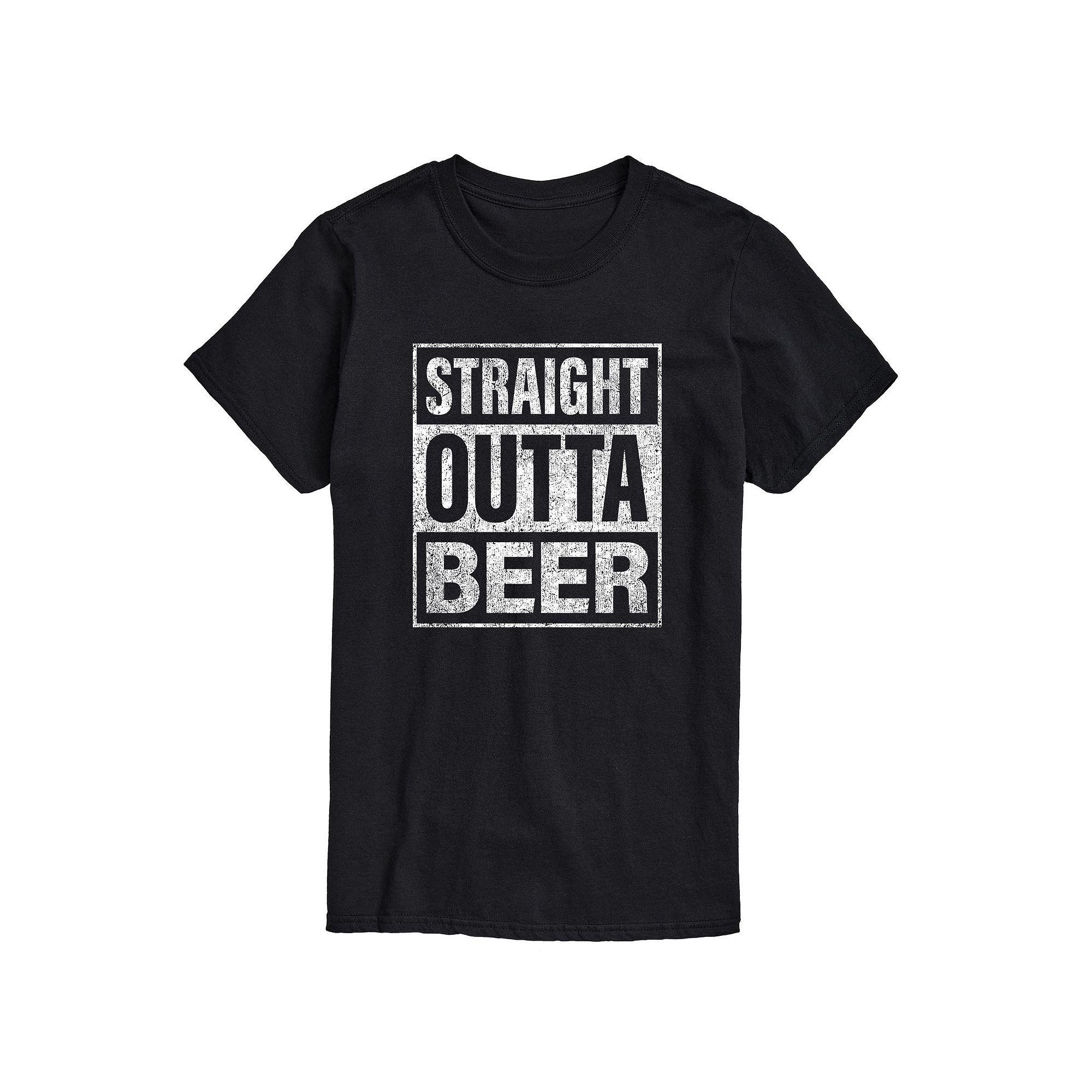 Men's Straight Outta Beer Tee,  Product Image