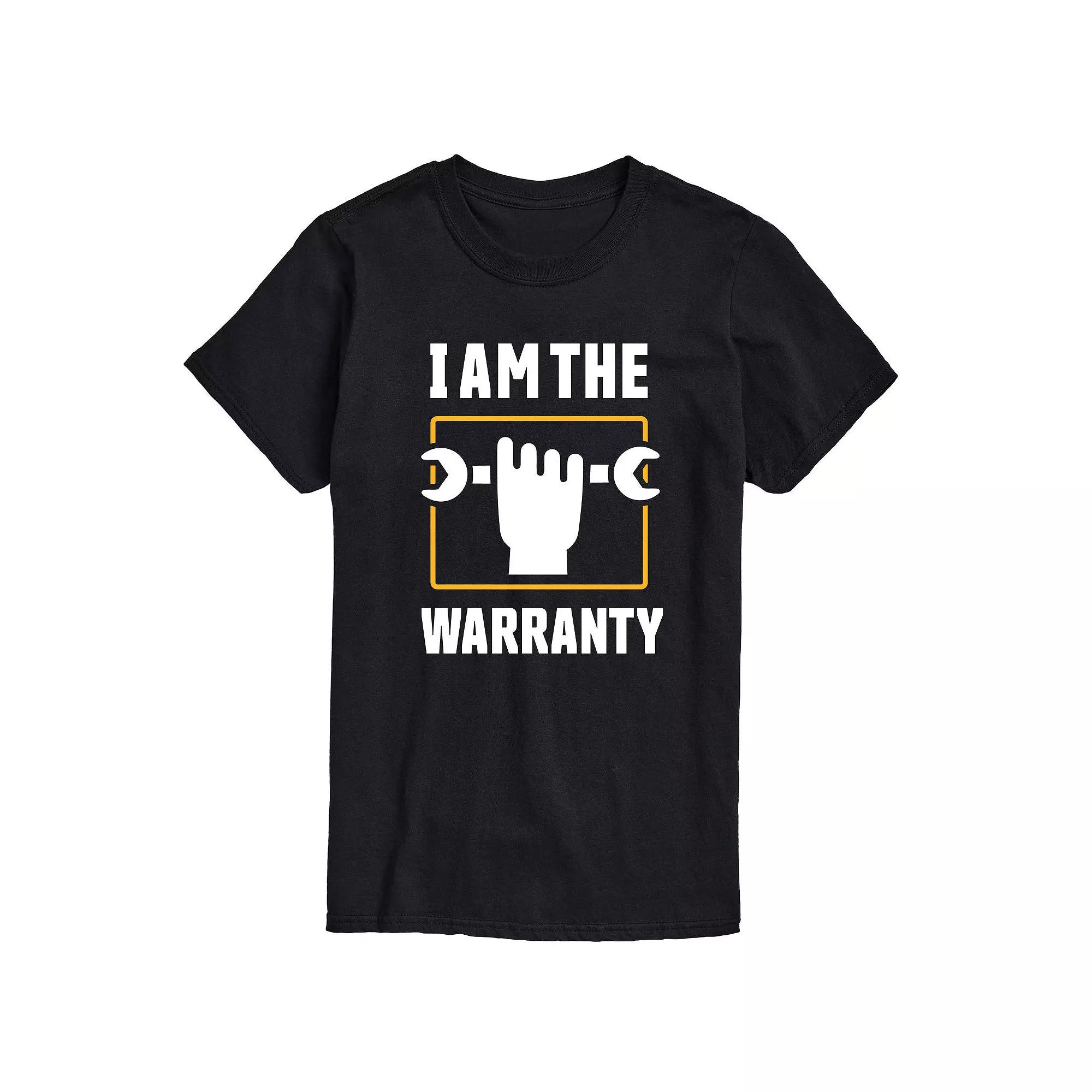 Men's I Am The Warranty Tee,  Product Image