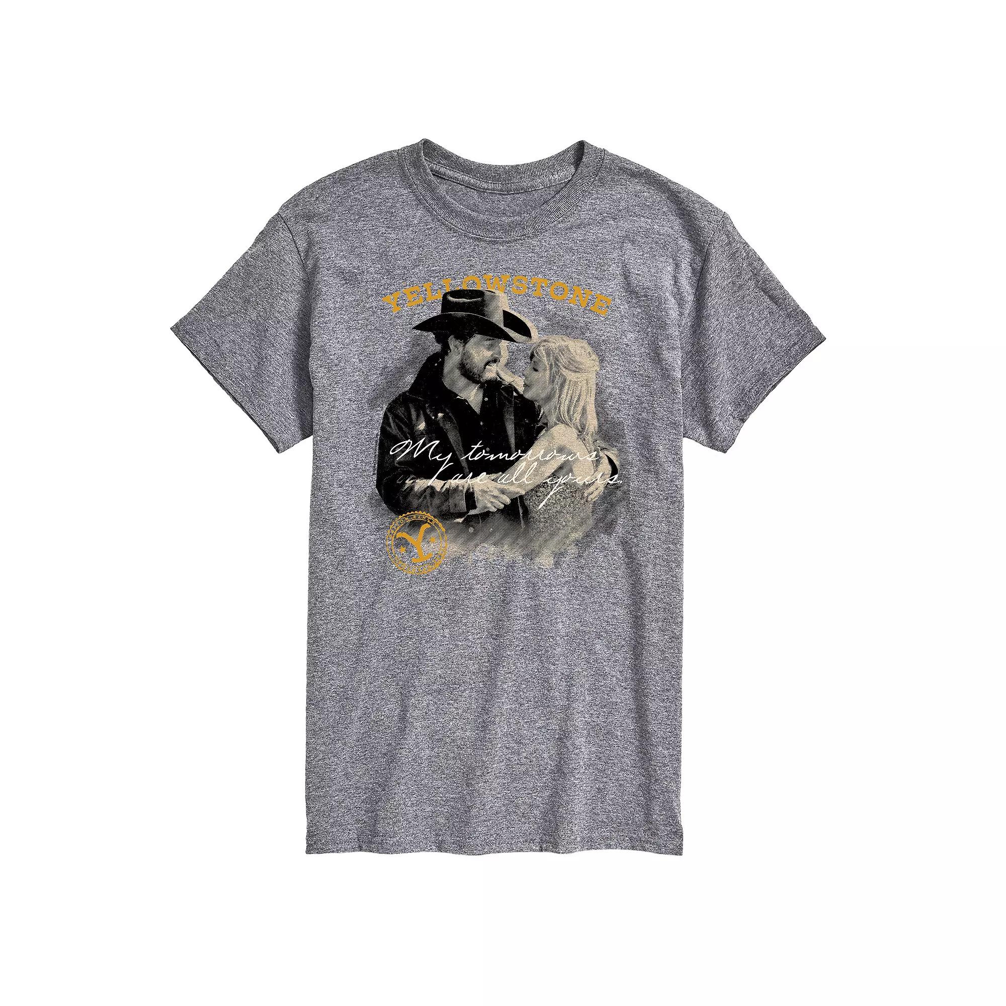 Big & Tall Yellowstone My Tomorrows Graphic Tee, Men's,  Product Image