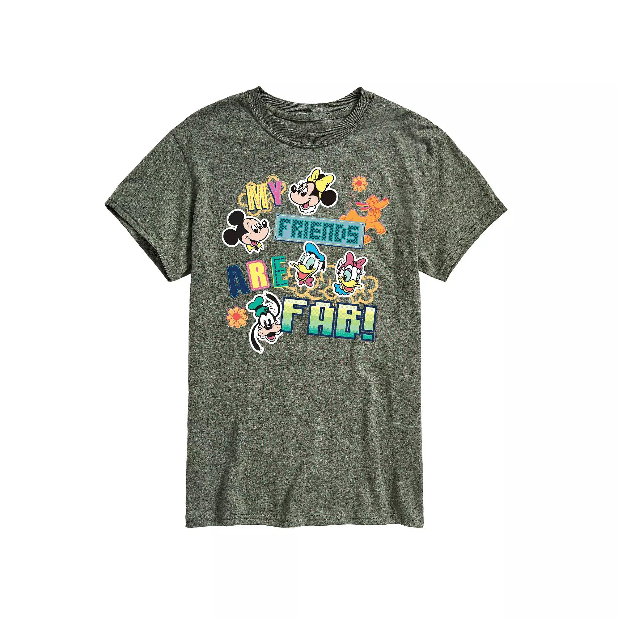 Disney's Men's Friends Are Fab Graphic Tee,  Product Image