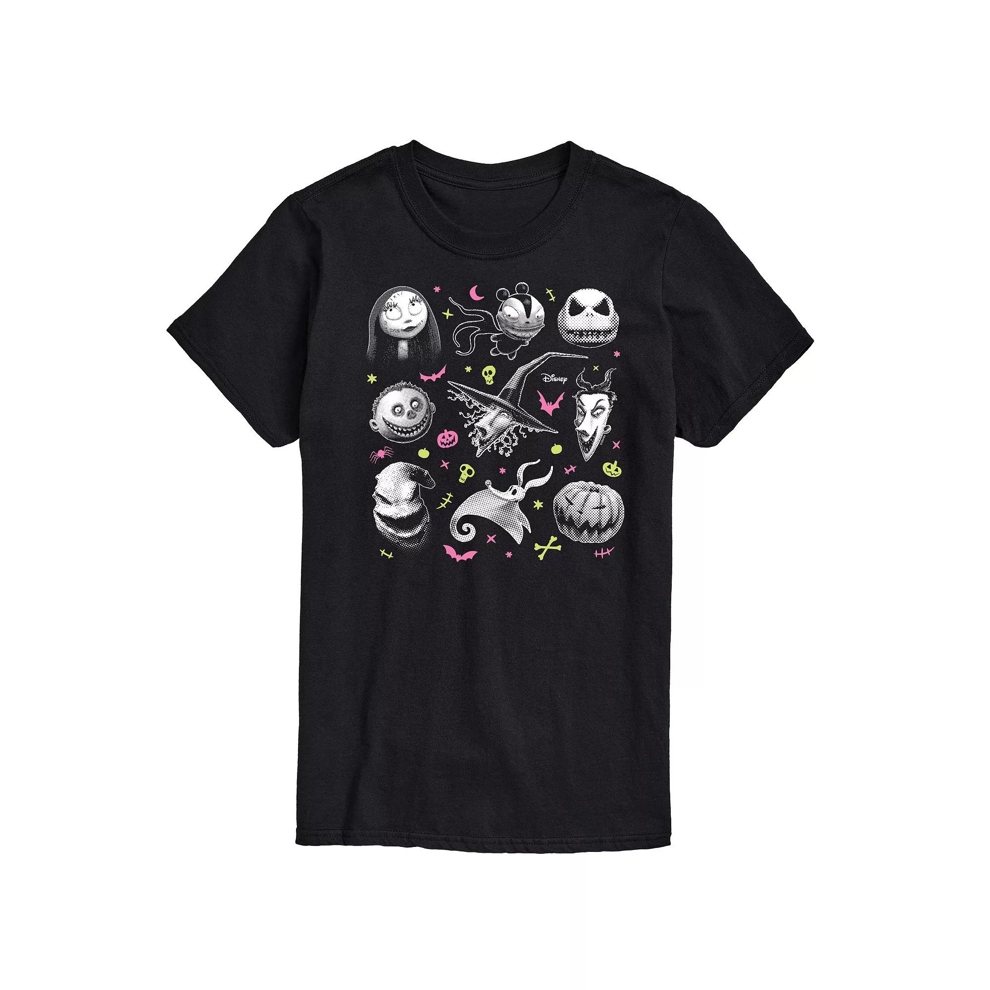 Disney's The Nightmare Before Christmas Men's Grid Graphic Tee,  Product Image