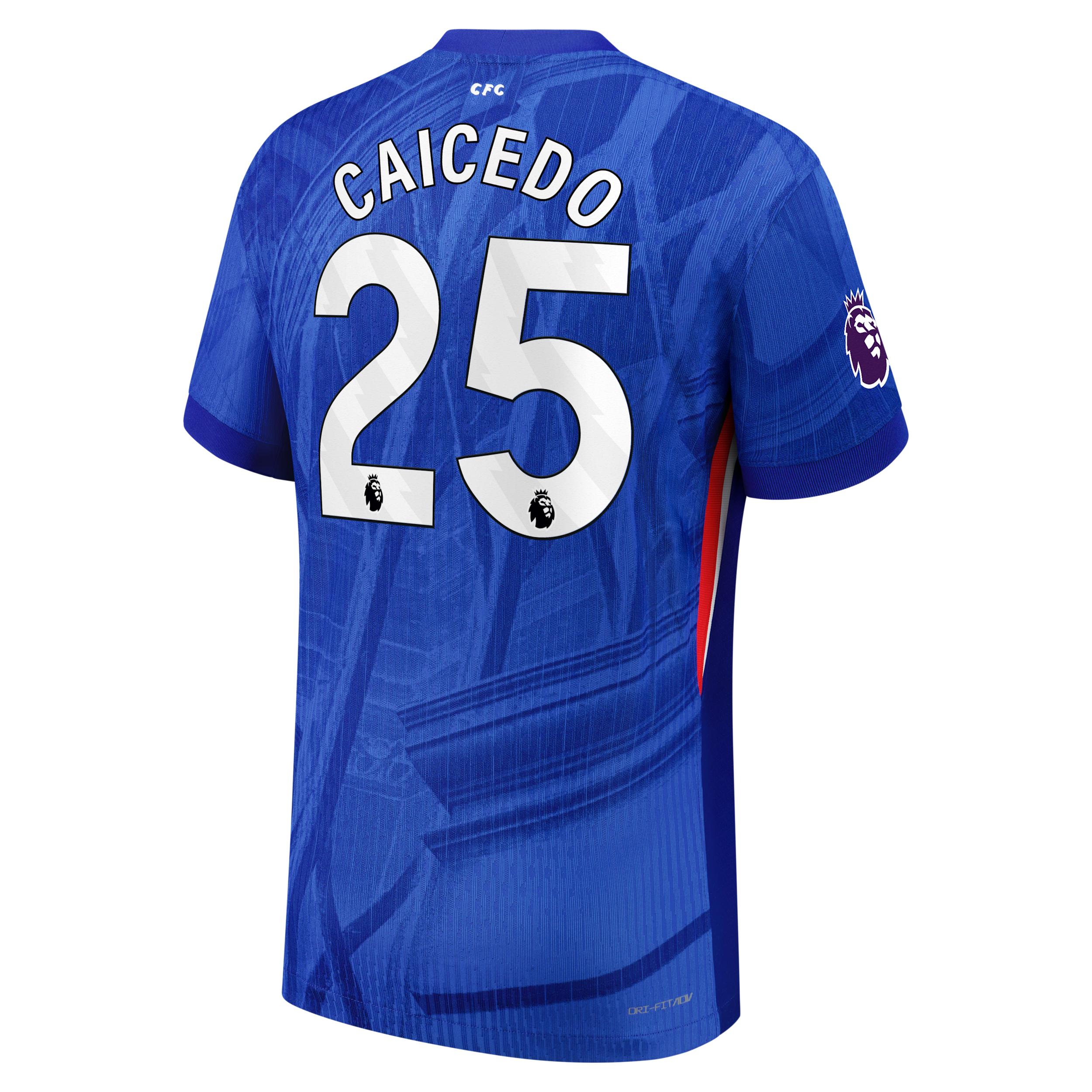 MoisÃ©s Caicedo Chelsea 2025/26 Match Home Nike Men's Dri-FIT ADV Soccer Jersey Product Image