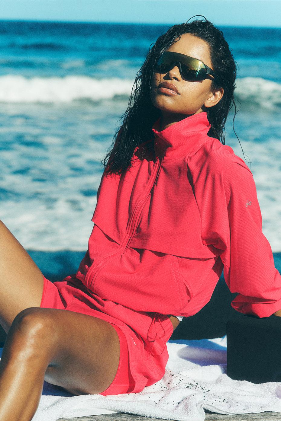 Sport Star Full Zip Jacket - Candy Red Product Image